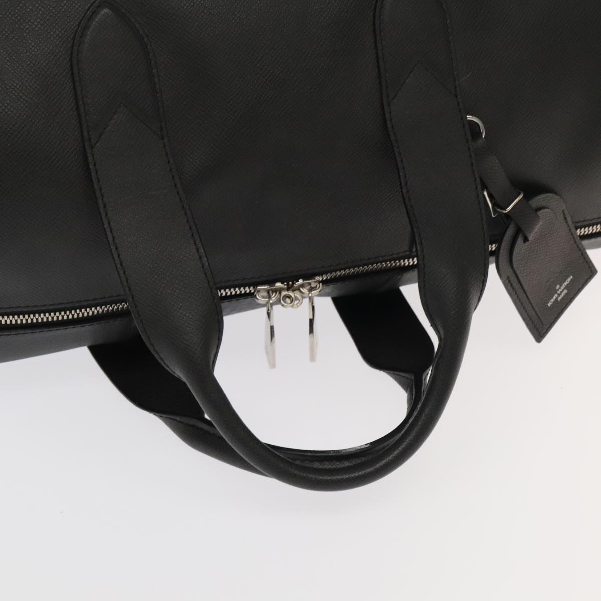 LOUIS VUITTON Taiga Leather Astralis Boston Bag 2way Black M30307 LV 48887