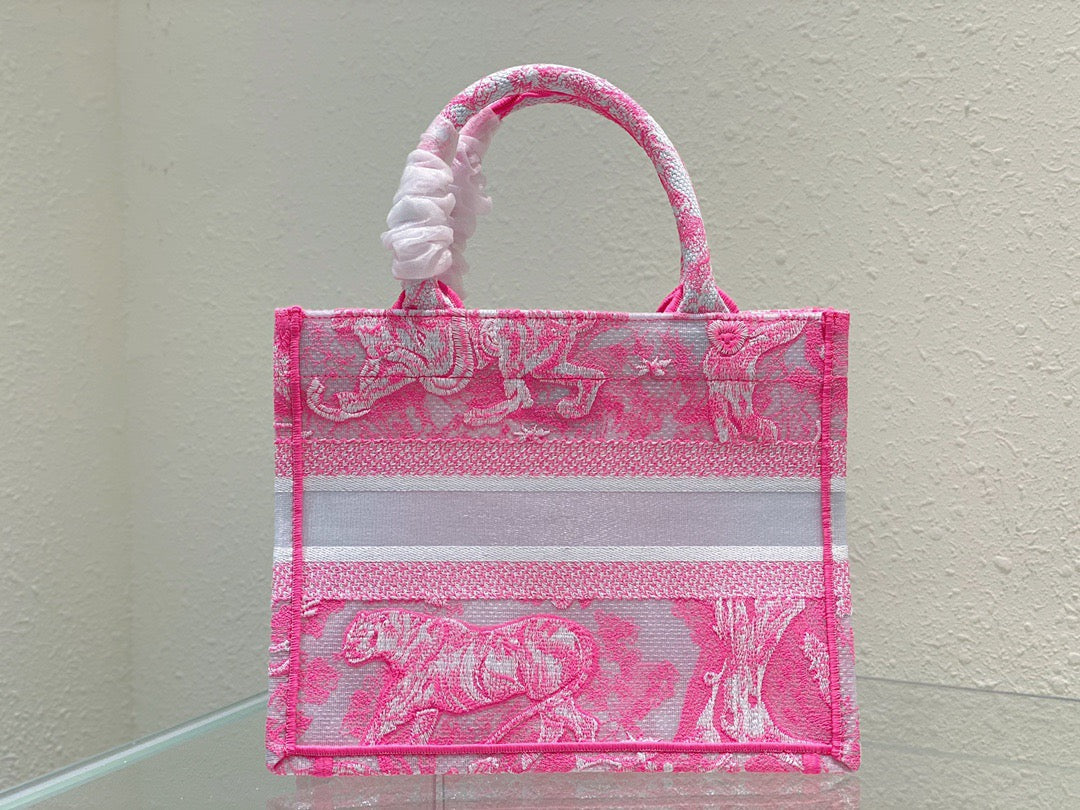 GLAMI Small Book Tote Pink, For Women, WomenÃ¢â‚¬â„¢s Handbags 26.5cm/10.5in CD