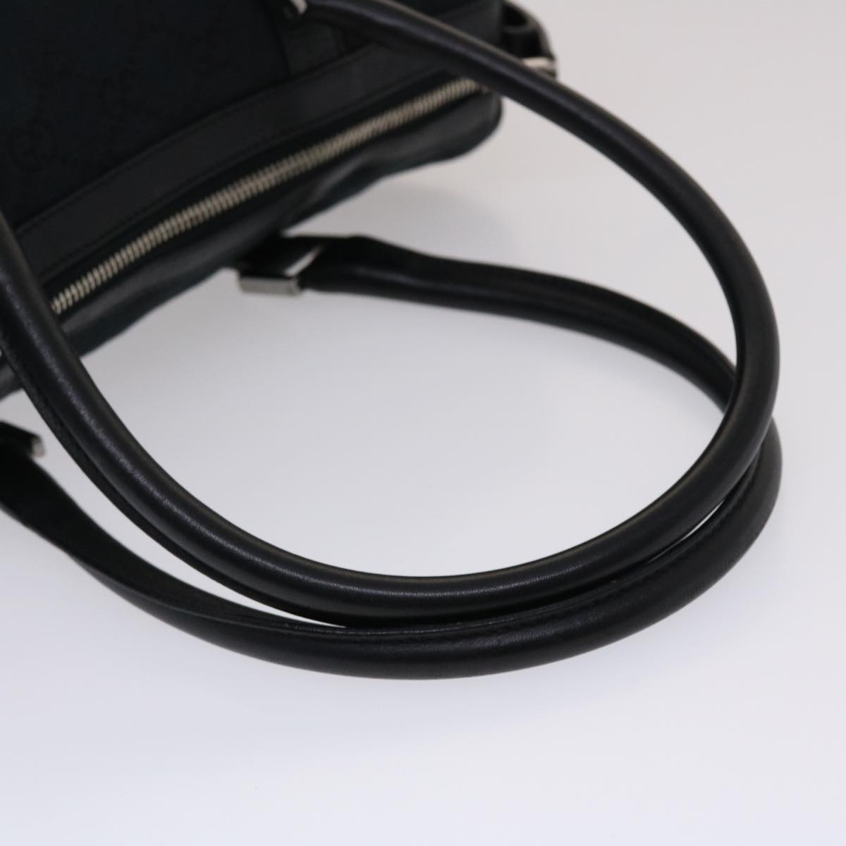 GUCCI GG Canvas Hand Bag Black 49079