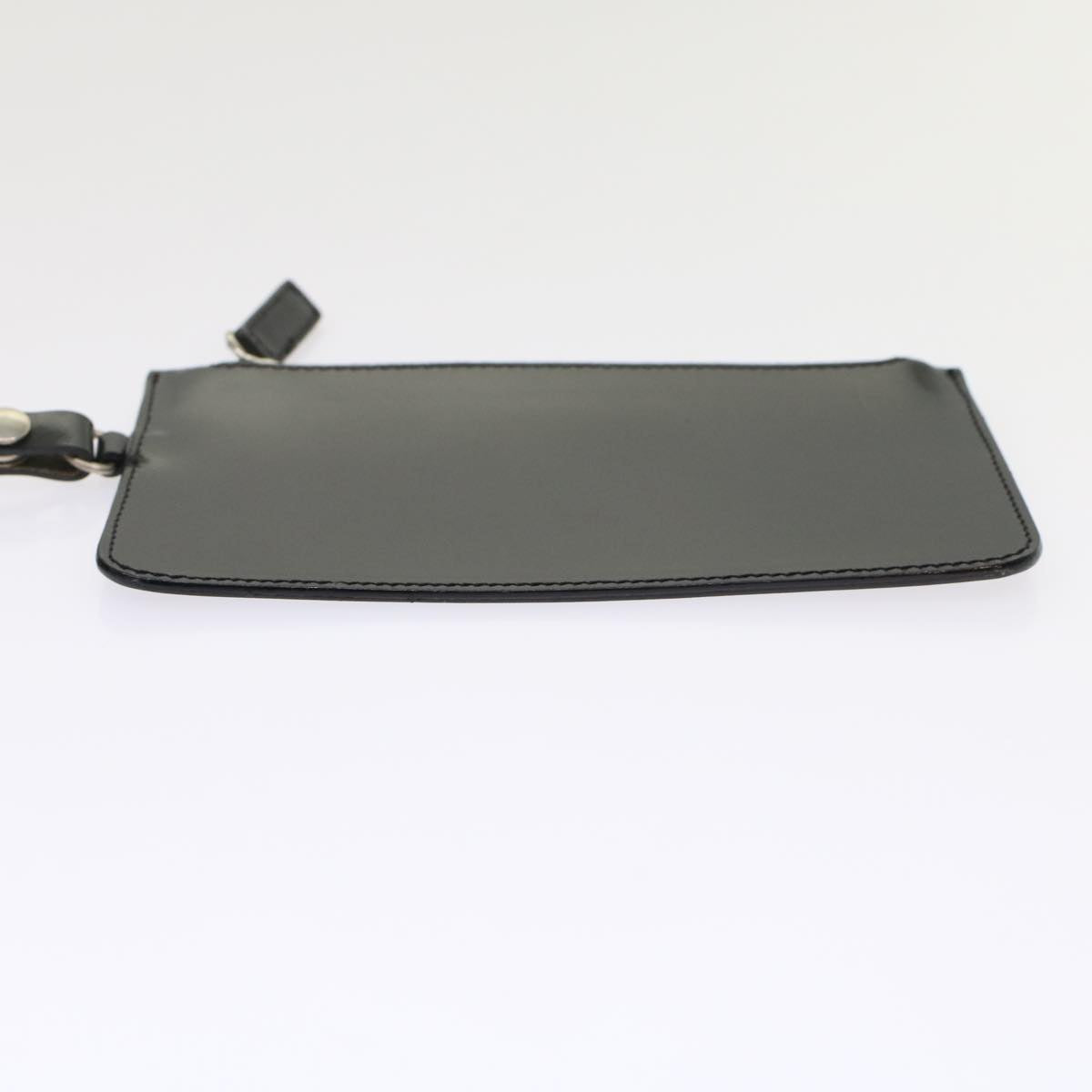 FENDI Zucchino Canvas Tote Bag Nylon Leather Black 49283