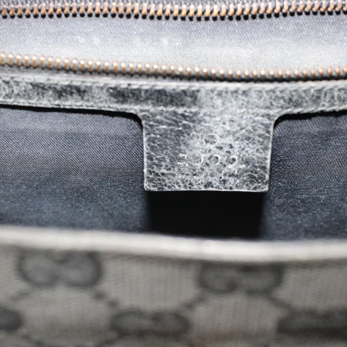 GUCCI GG Canvas Hand Bag Black 49297