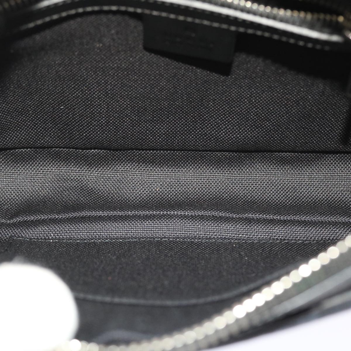 GUCCI GG Supreme Sherry Line Body Bag Black Red Navy 474293 49481A