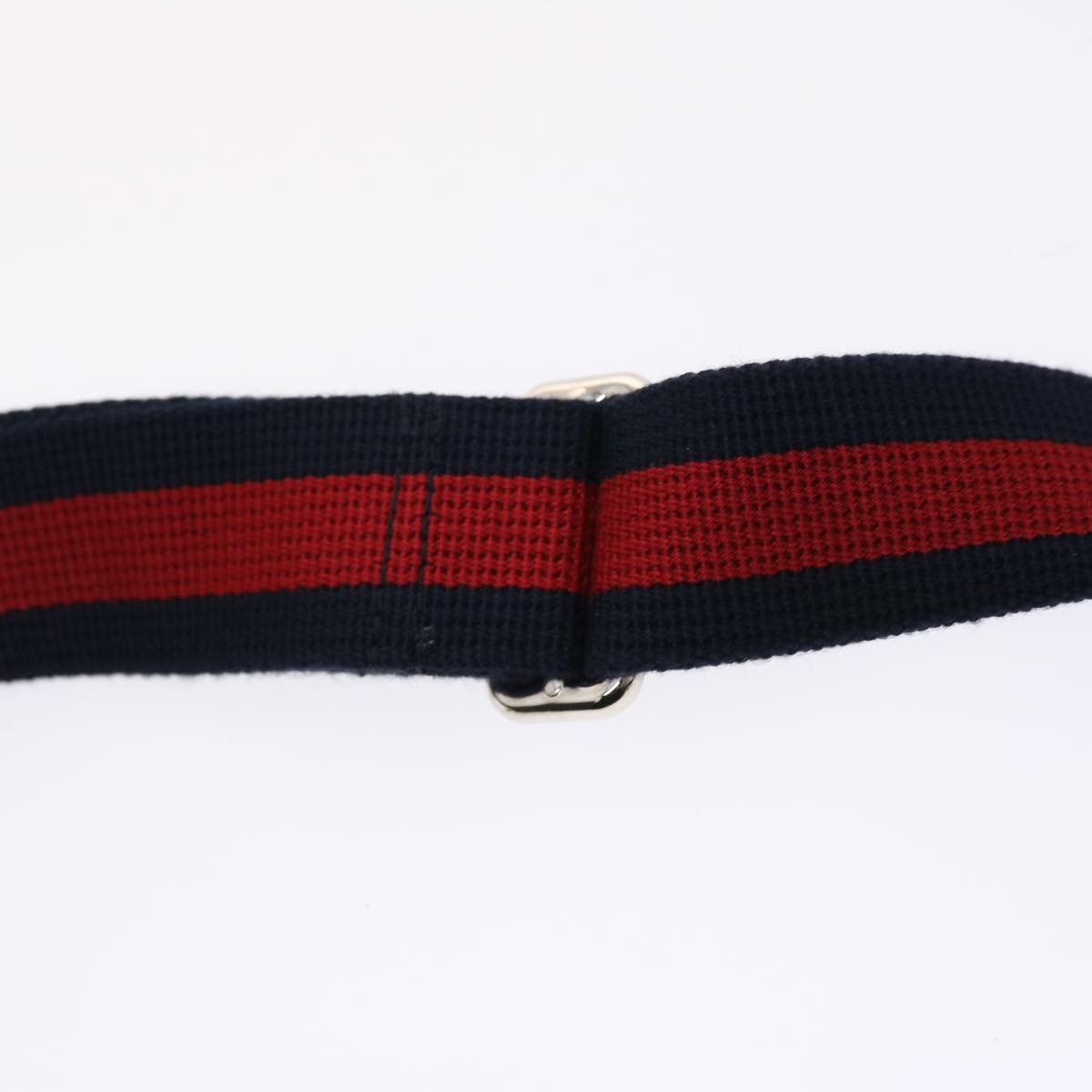 GUCCI GG Supreme Sherry Line Body Bag Black Red Navy 474293 49481A