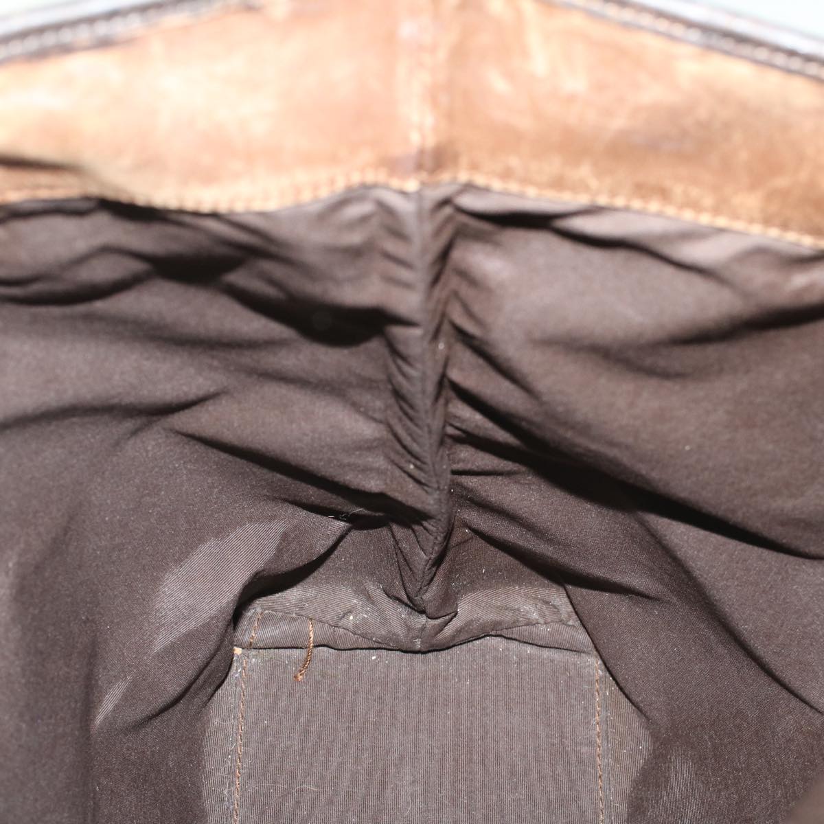 GUCCI GG Canvas Tote Bag Brown 49596