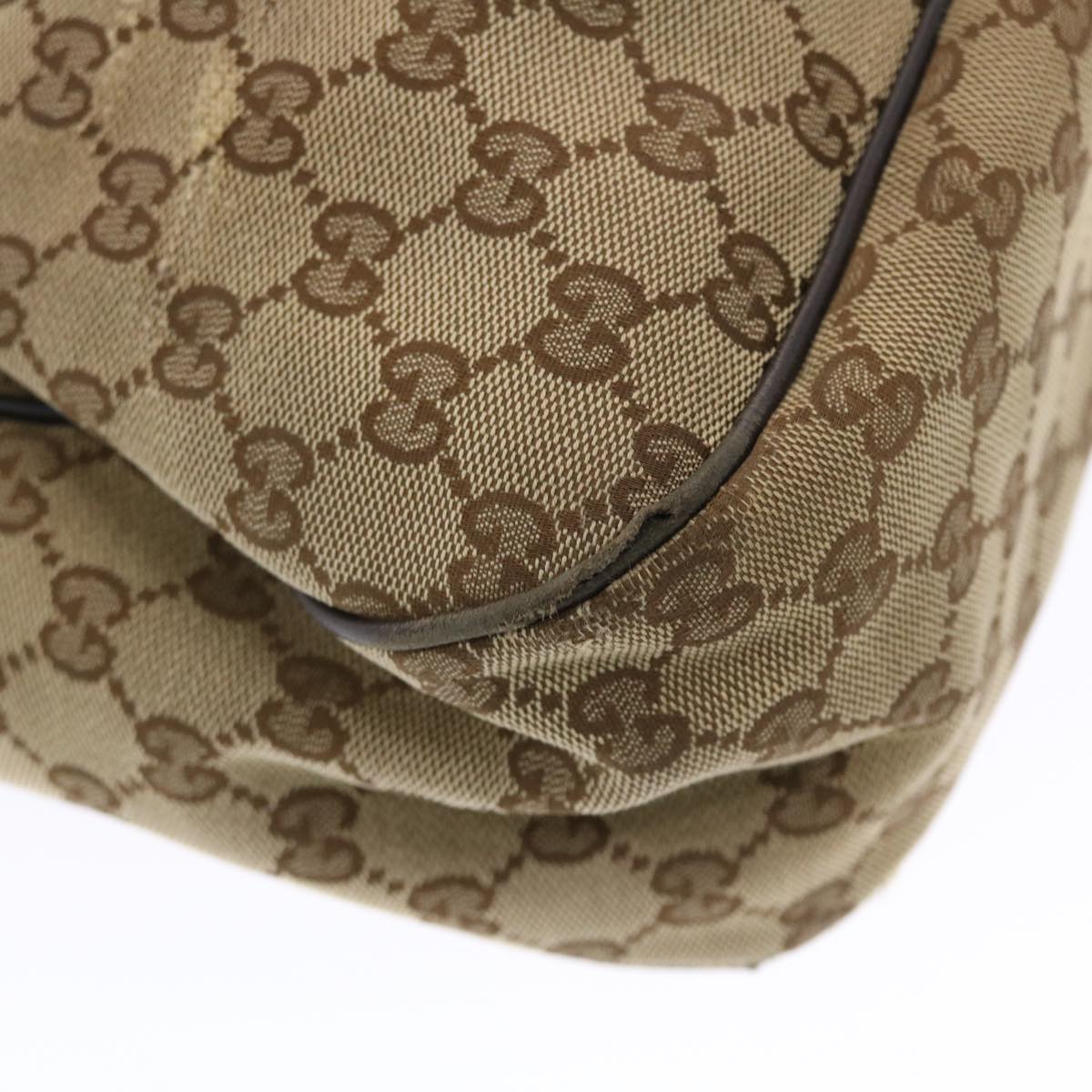 GUCCI GG Canvas Hand Bag Beige 296835 49597
