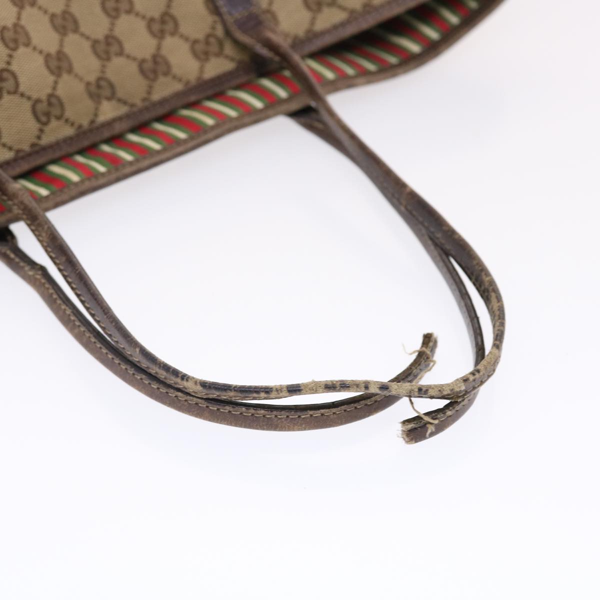 GUCCI GG Canvas Tote Bag Beige 49598