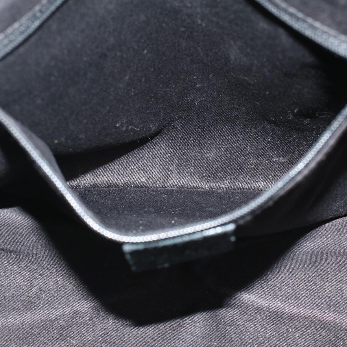 GUCCI GG Canvas Hand Bag Black 1130193444 49603