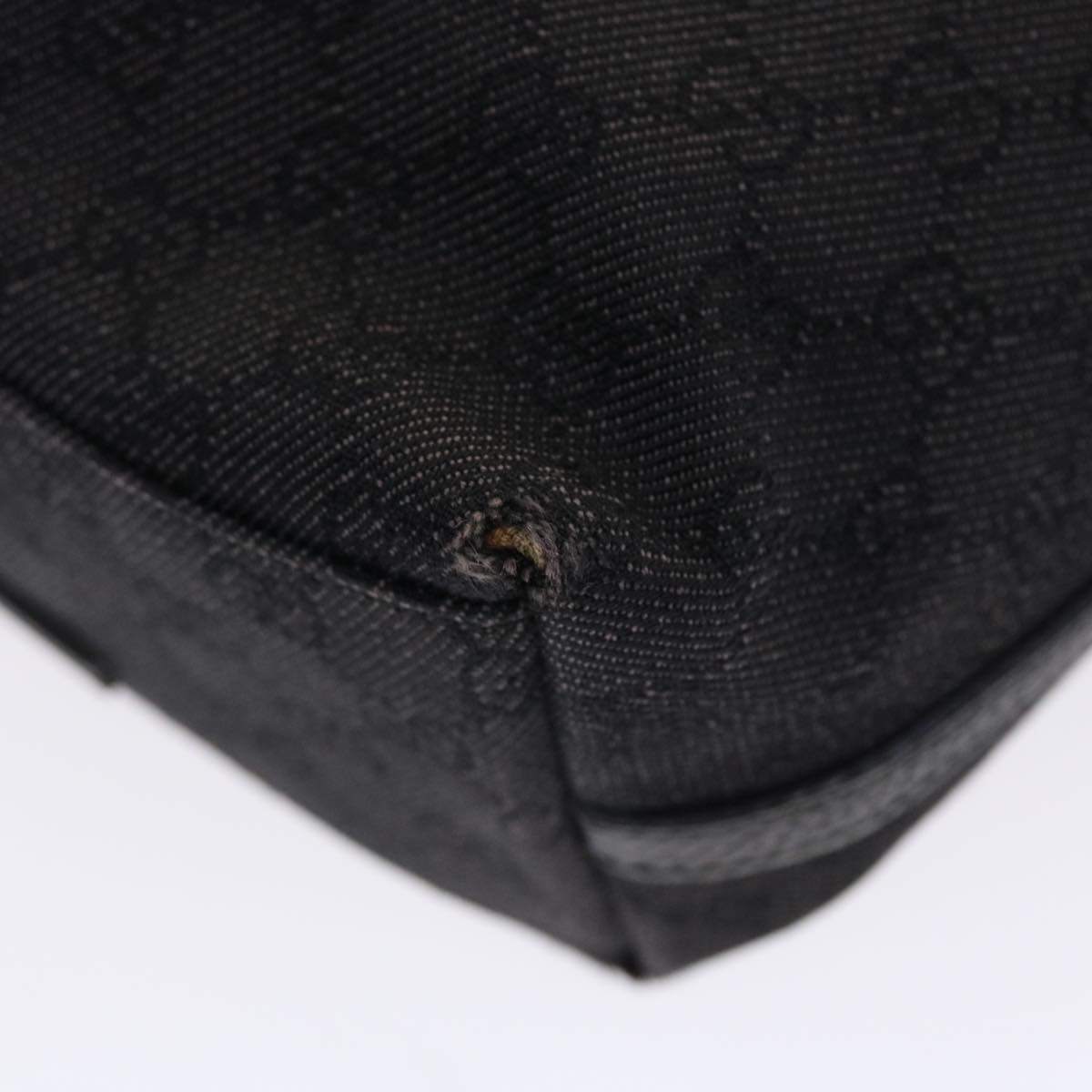 GUCCI GG Canvas Tote Bag Black 152279 49794