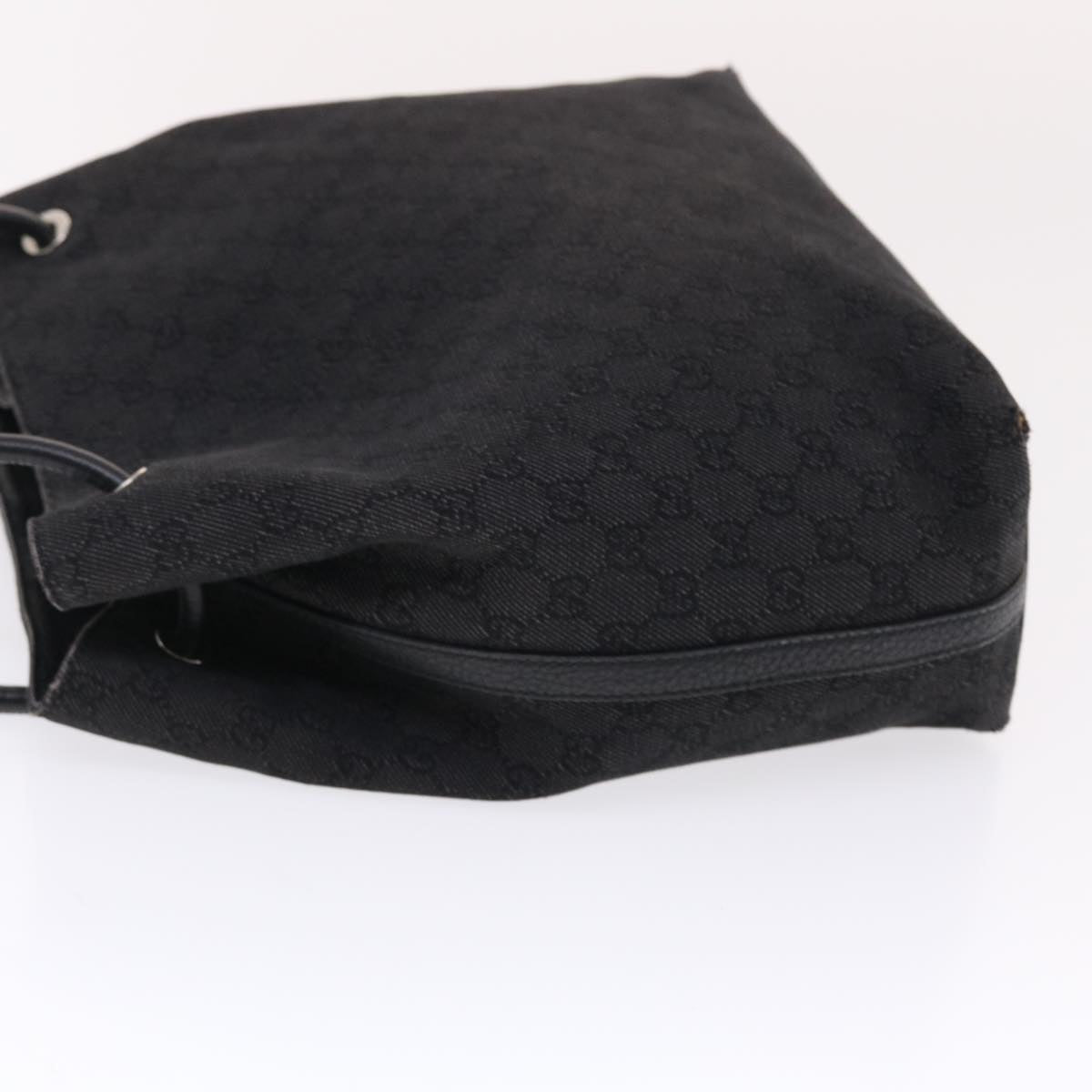 GUCCI GG Canvas Tote Bag Black 152279 49794