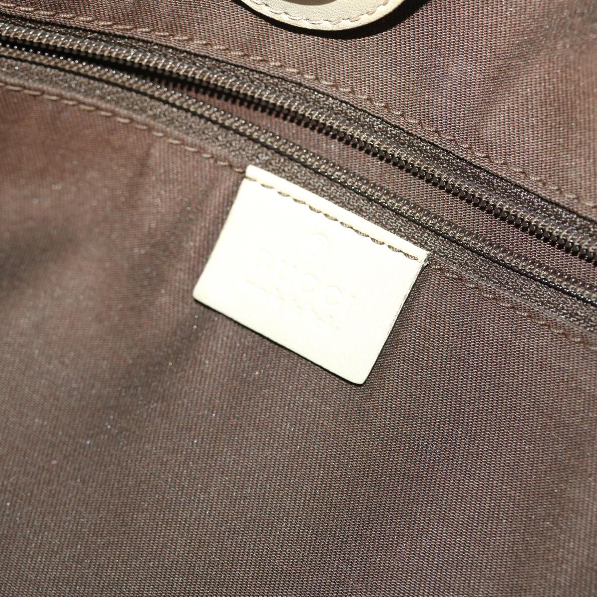 GUCCI GG Canvas Hand Bag Beige 211944 49795