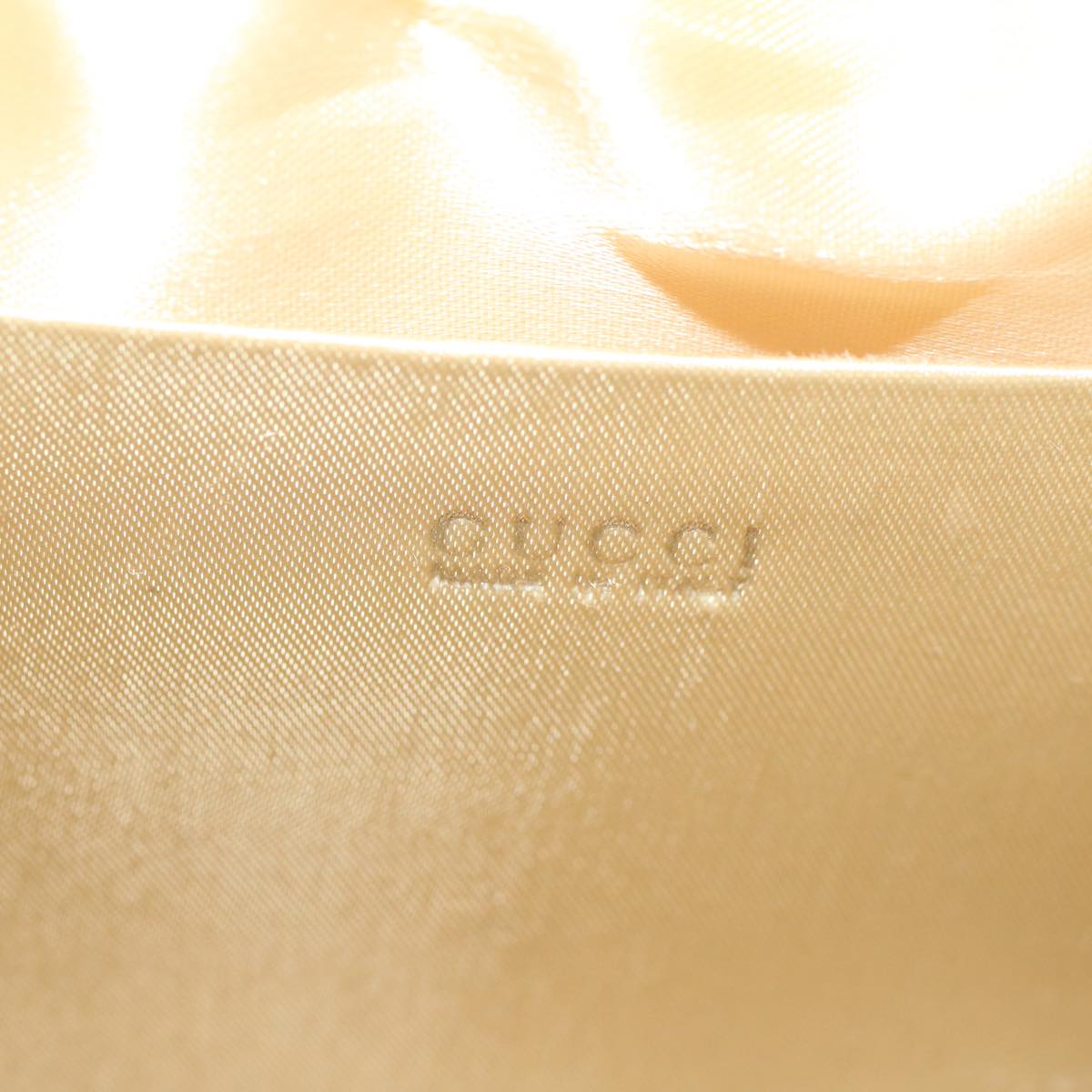 GUCCI Bamboo Shoulder Bag Enamel 2way Brown 005 2046 0322 49800