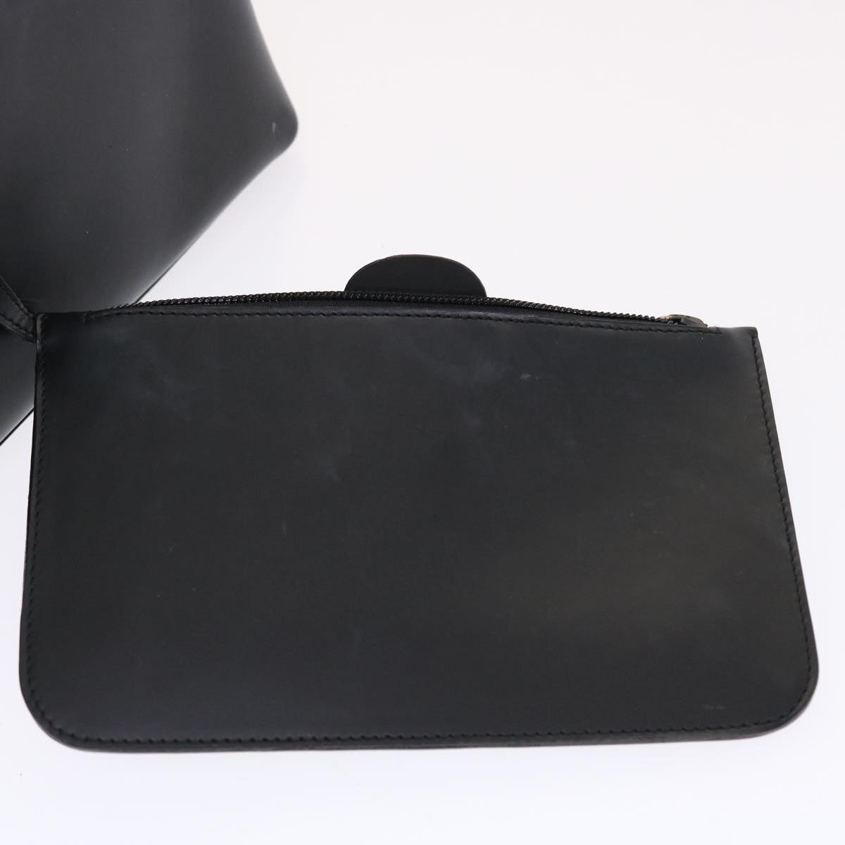 GUCCI Hand Bag Leather Black 001 3444 1978 49801