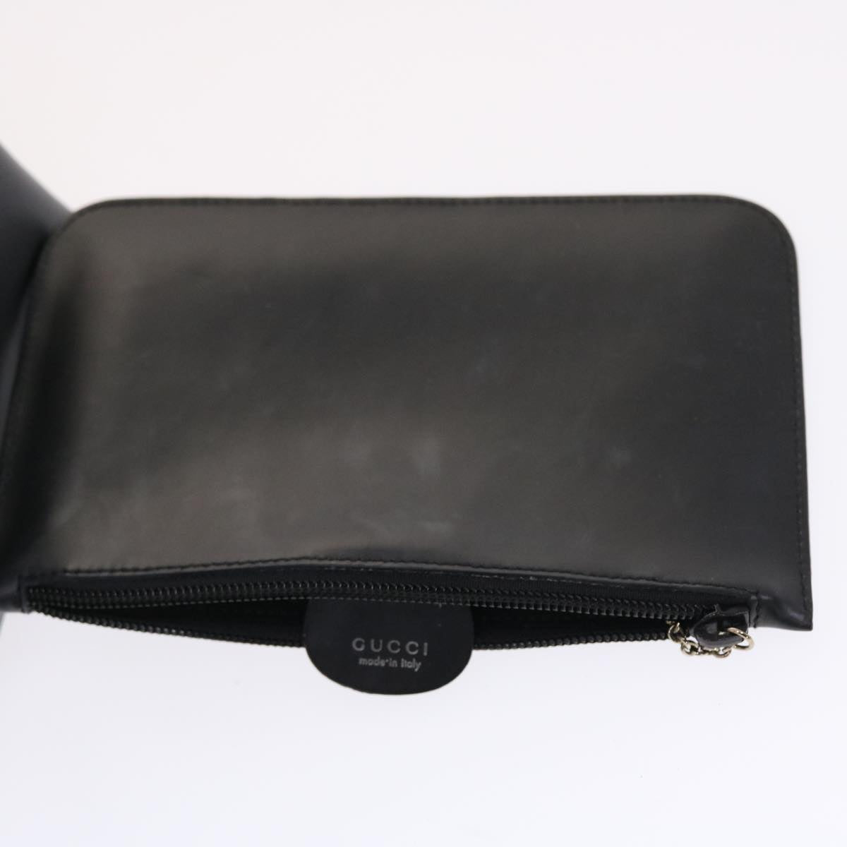 GUCCI Hand Bag Leather Black 001 3444 1978 49801