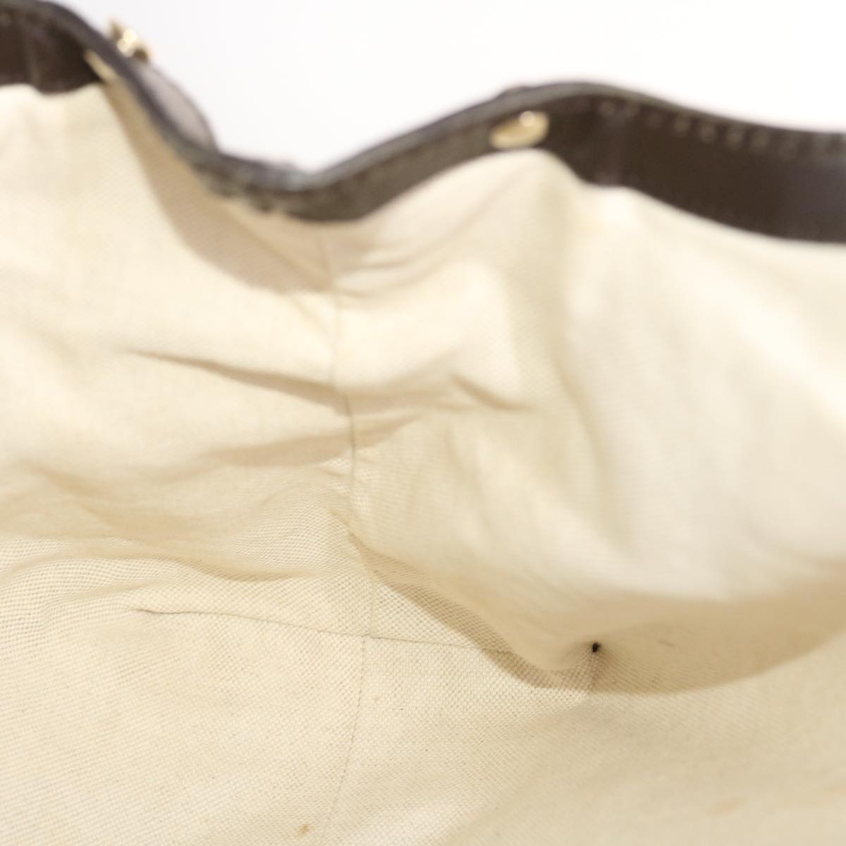GUCCI GG Canvas Hand Bag Beige 211944 49931