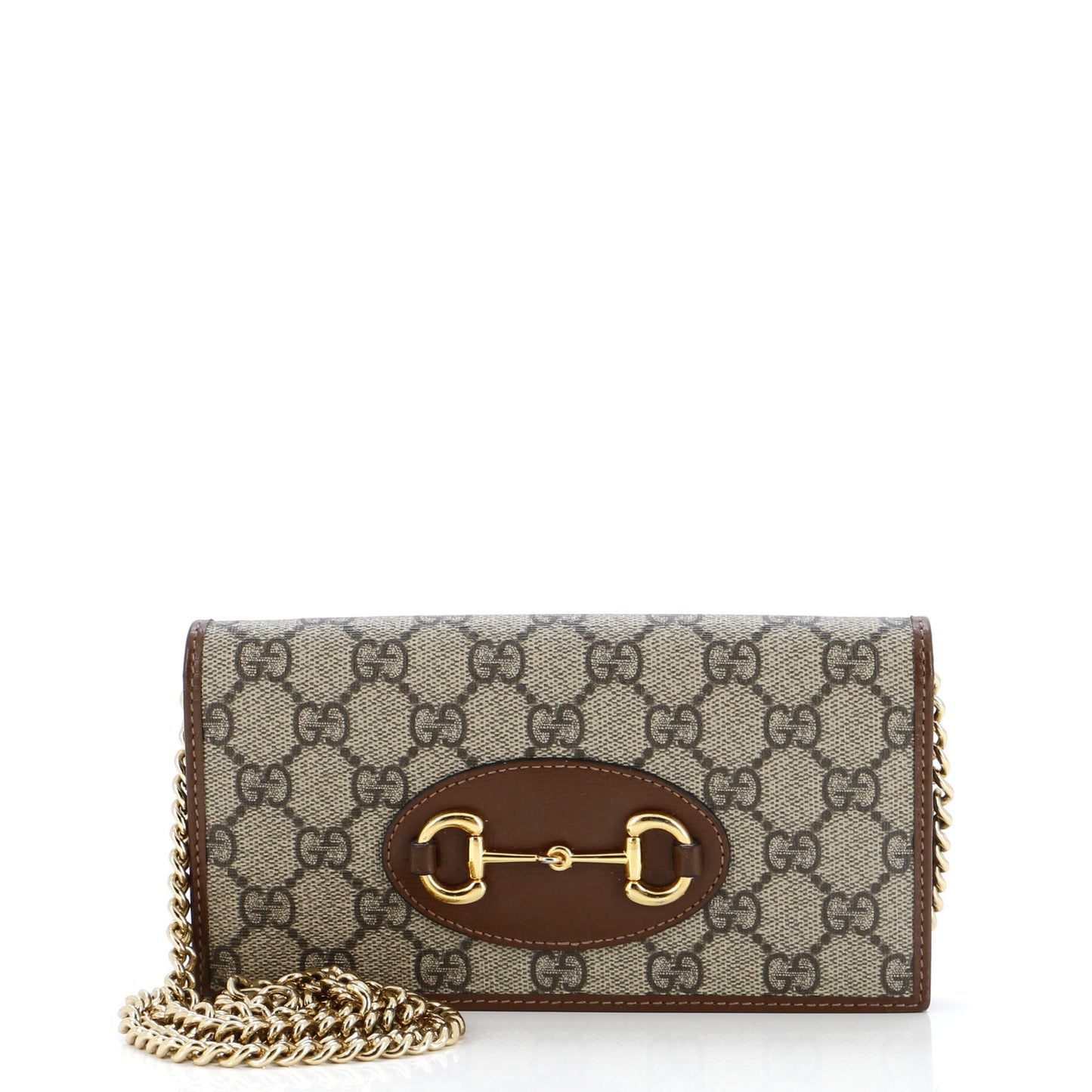 Horsebit 1955 Chain Wallet GG Coated Canvas