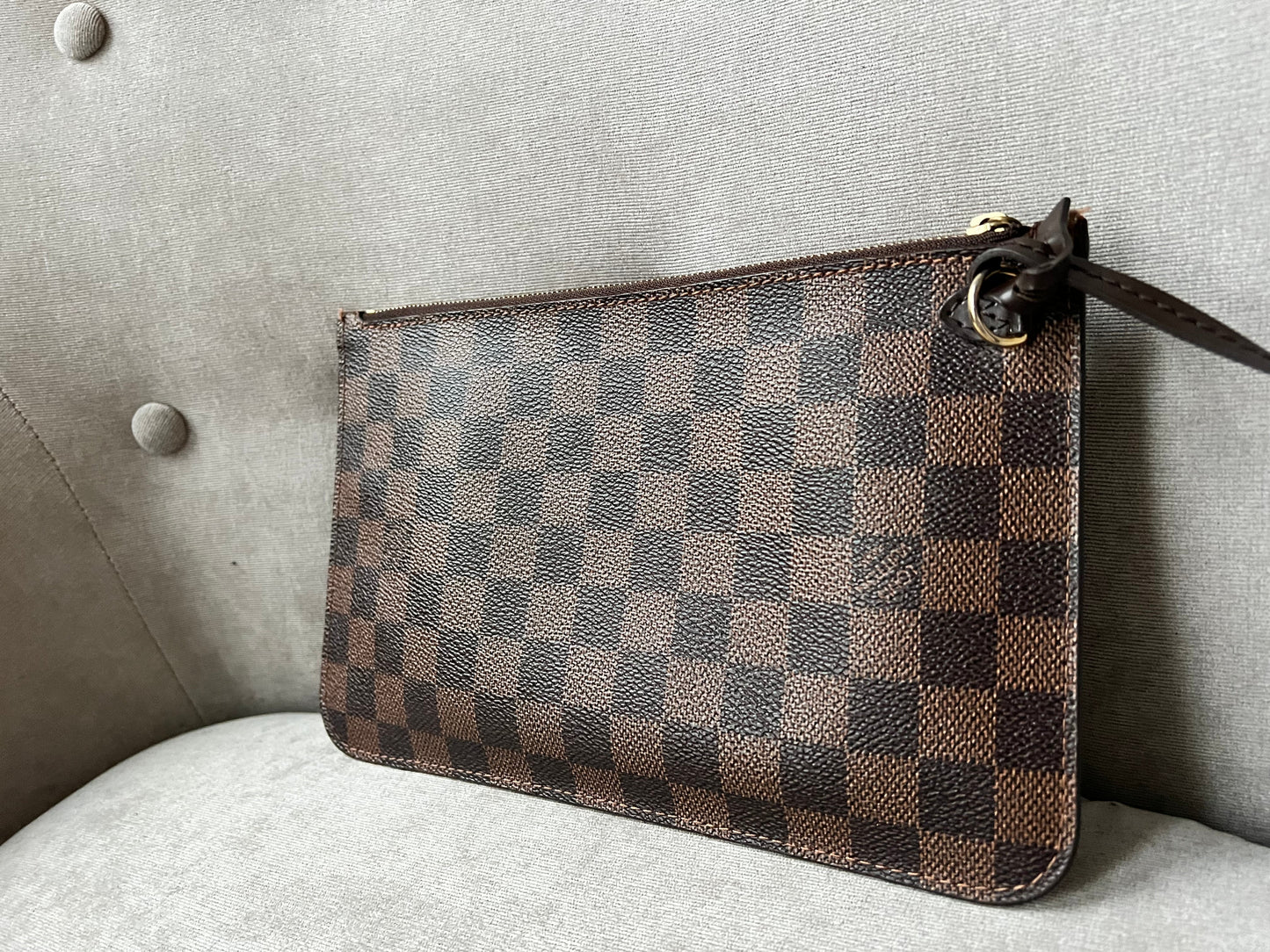 Louis Vuitton Pouch (from Neverfull) in Damier Ebene