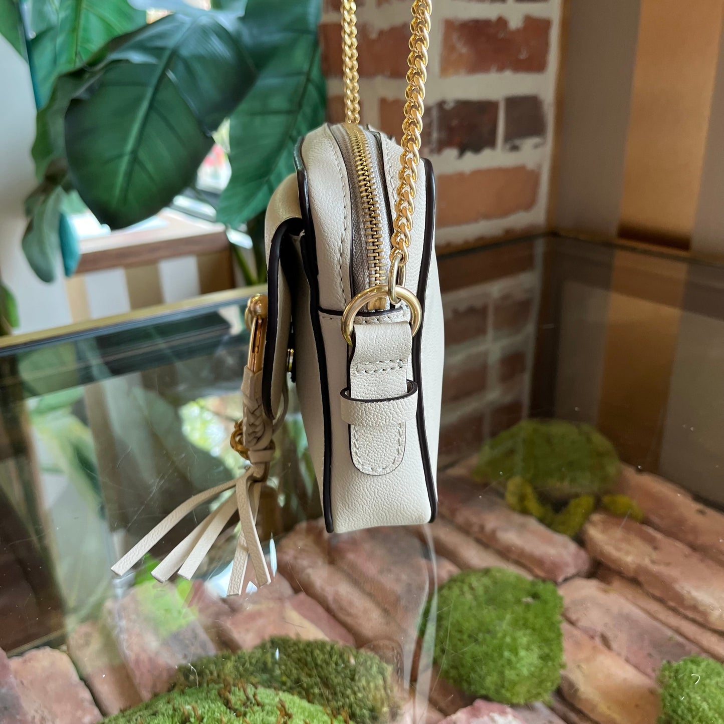 SEE BY CHLOE Joan Mini White Camera Bag