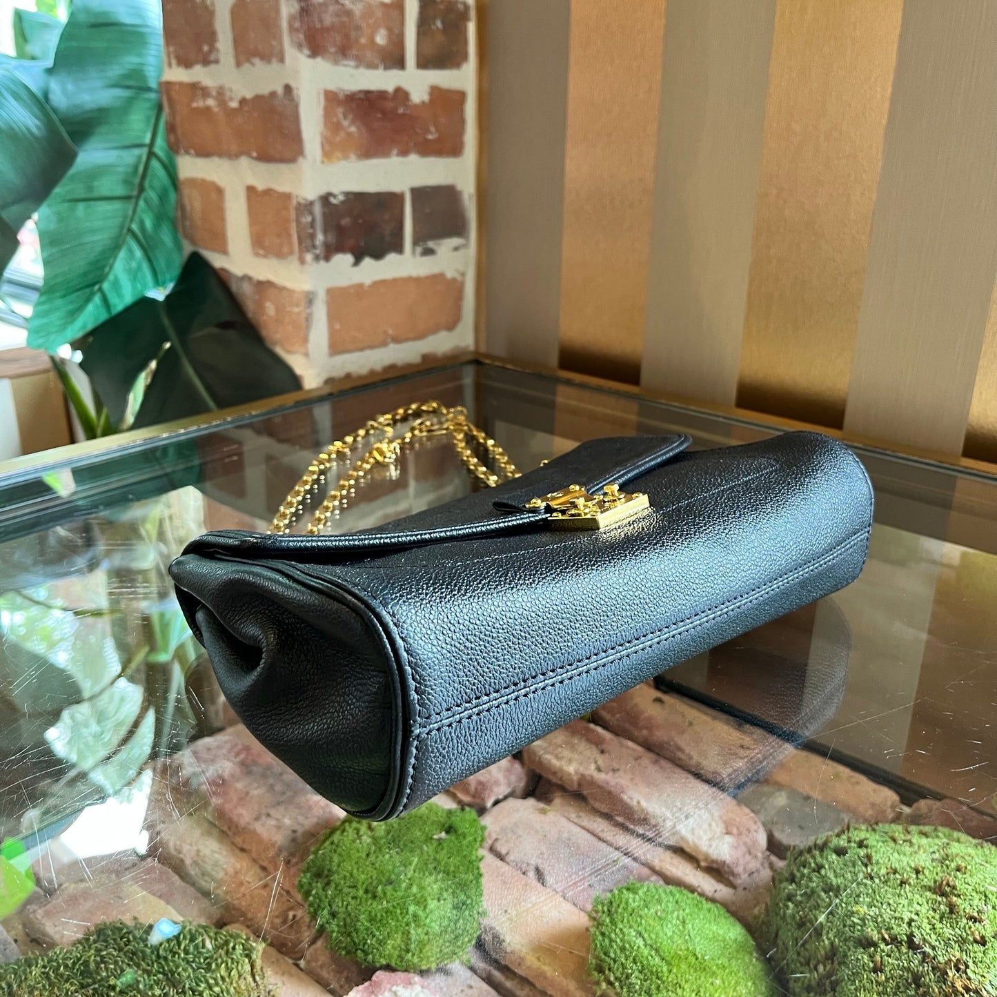 LOUIS VUITTON Saint Germain Monogram Empreinte Leather Shoulder Bag
