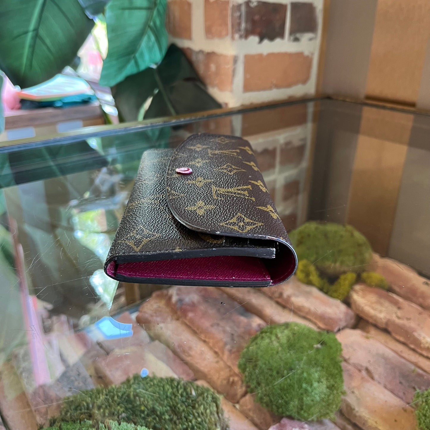 LOUIS VUITTON Emilie Monogram Wallet