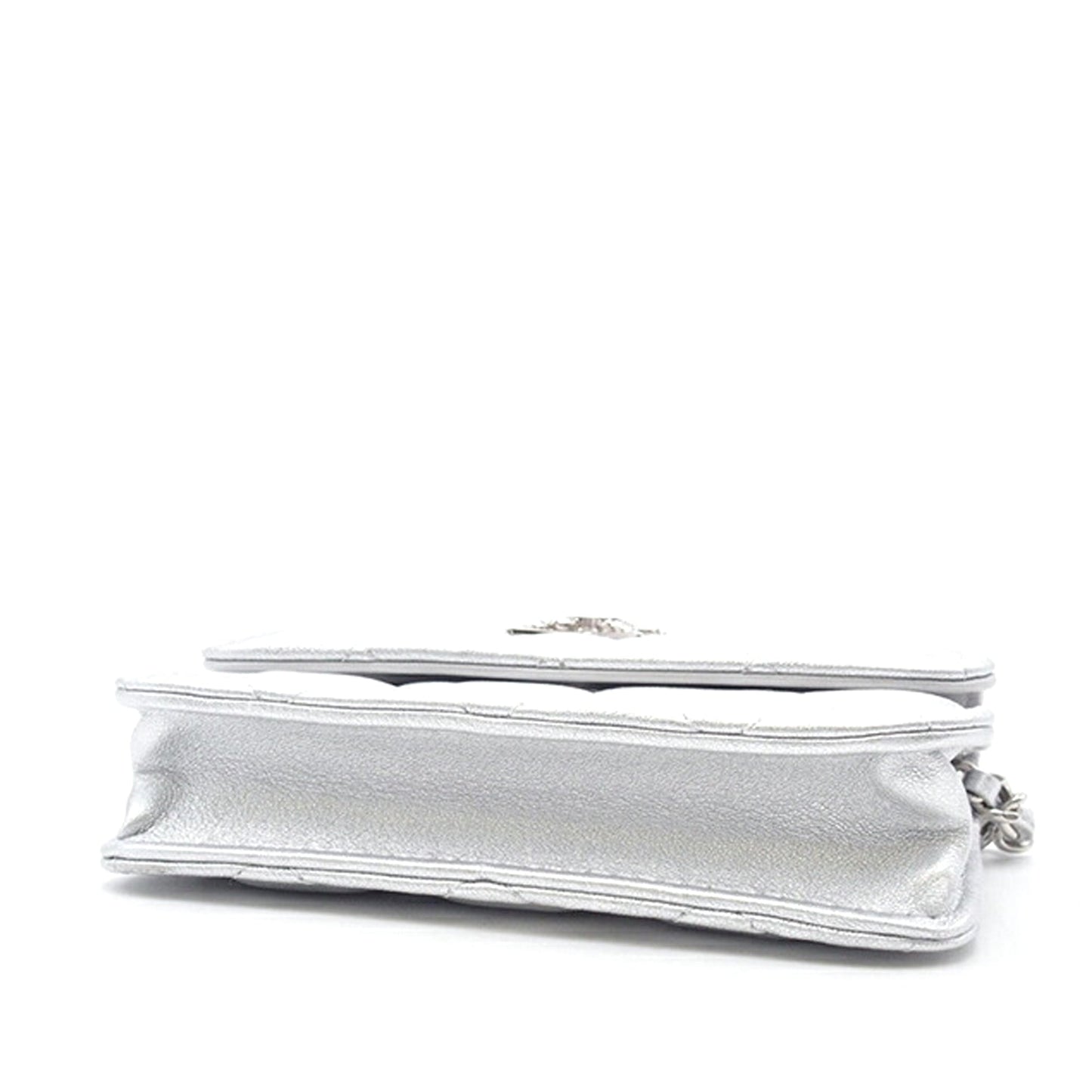 Chanel Metallic Lambskin Crystal Star Chain Belt Bag