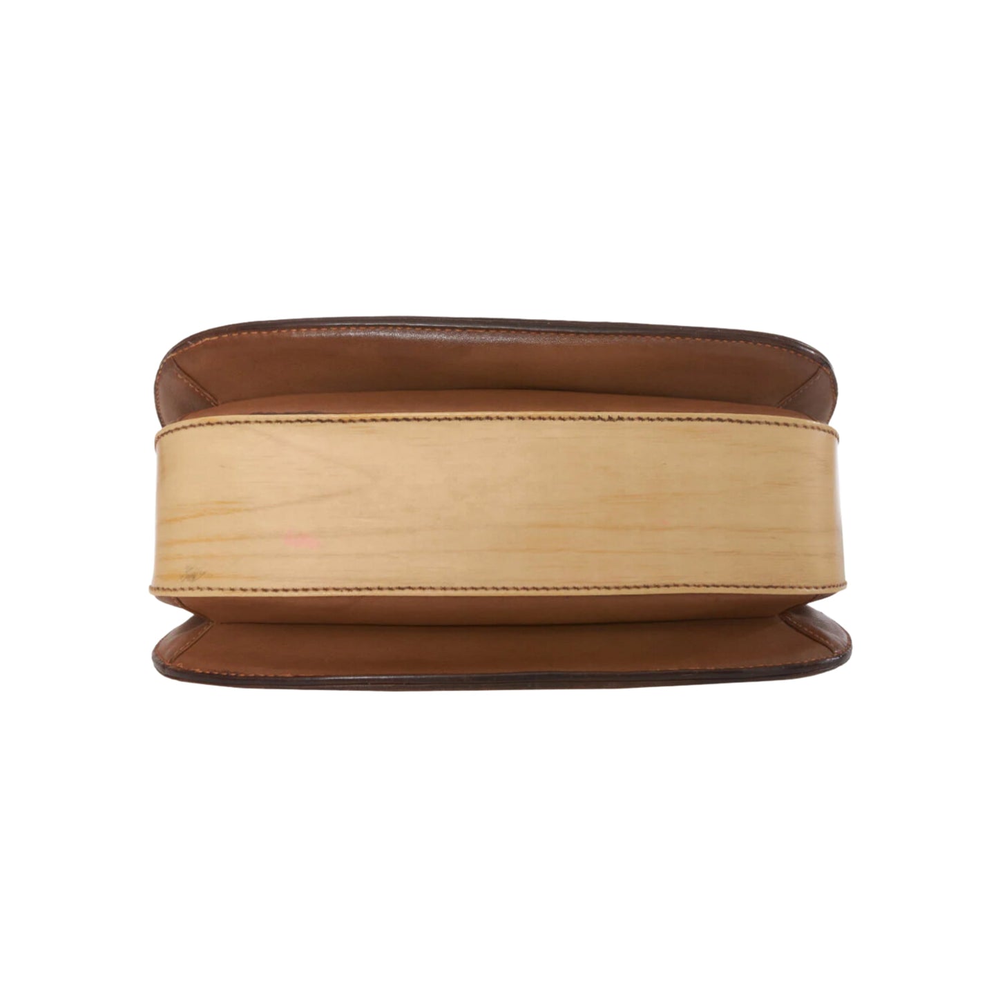GLM-- handbag with bamboo handle - '90s