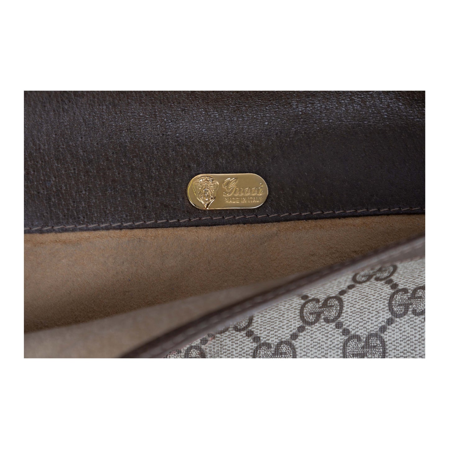 GLM-- Monogram Canvas A4 Document Holder Pochette - '90s