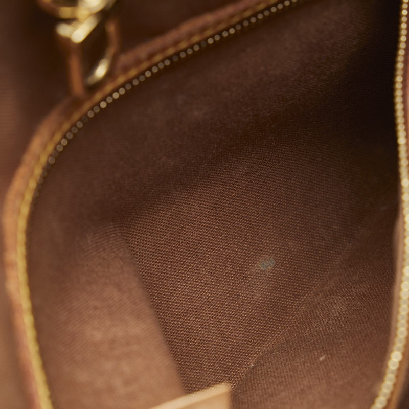 Louis Vuitton Monogram M51154 Shoulder Bag PVC/Leather Brown