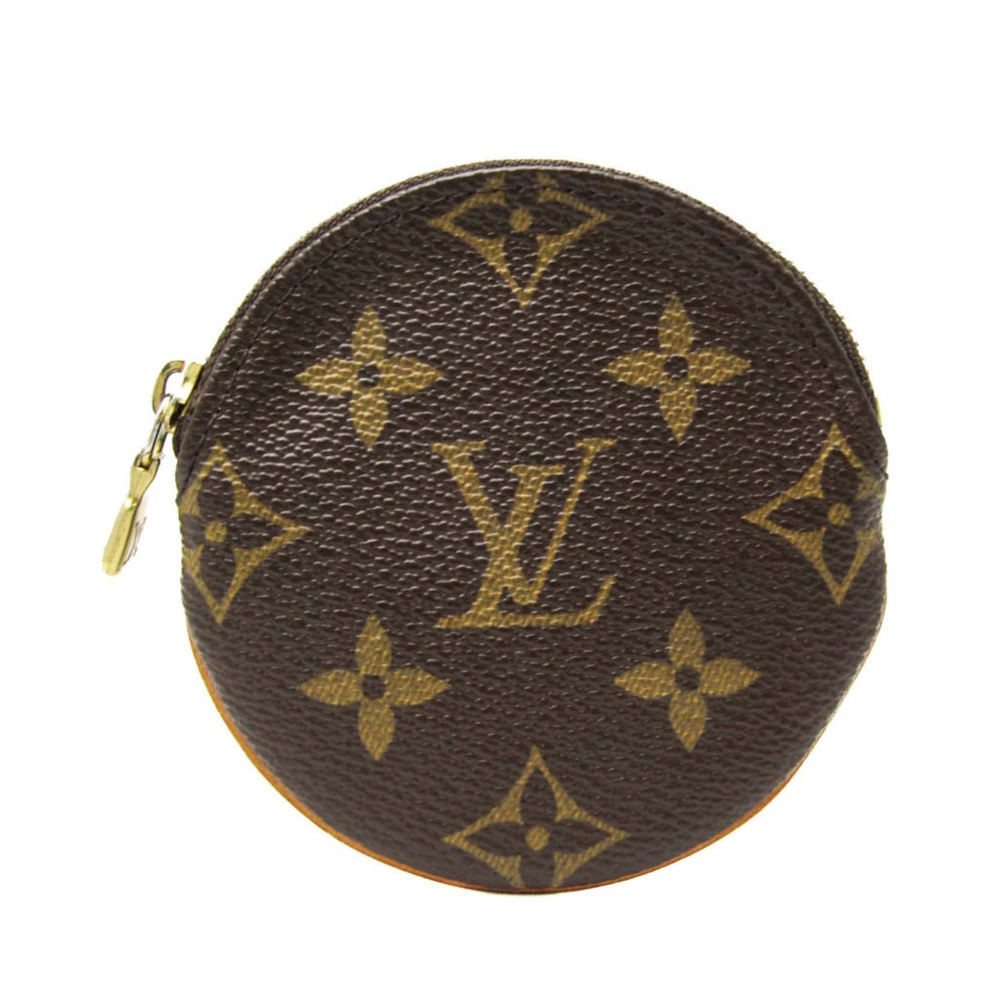 Louis Vuitton Porte Monnaie Rond  Canvas Wallet  ()