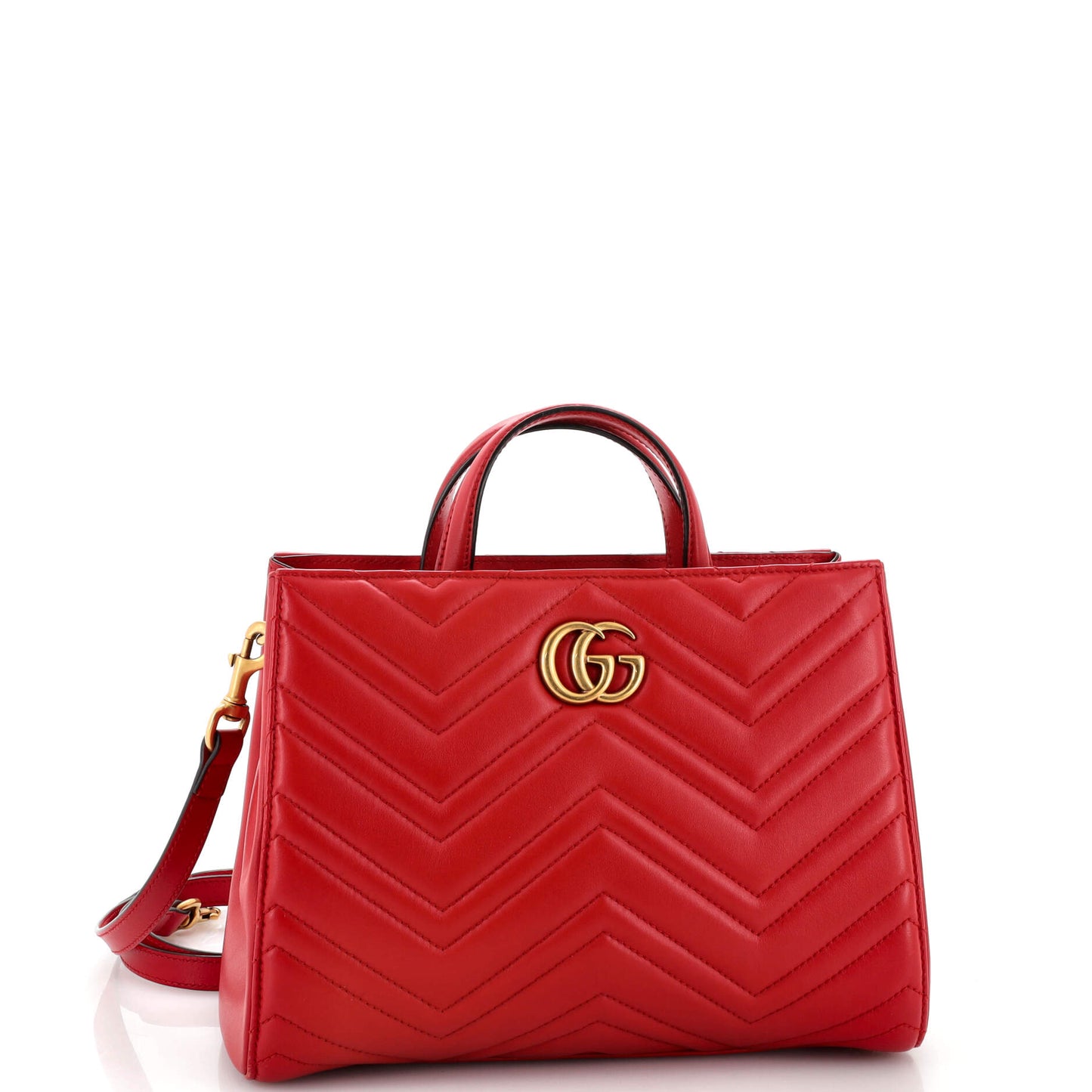 GG Marmont Tote Matelasse Leather Small