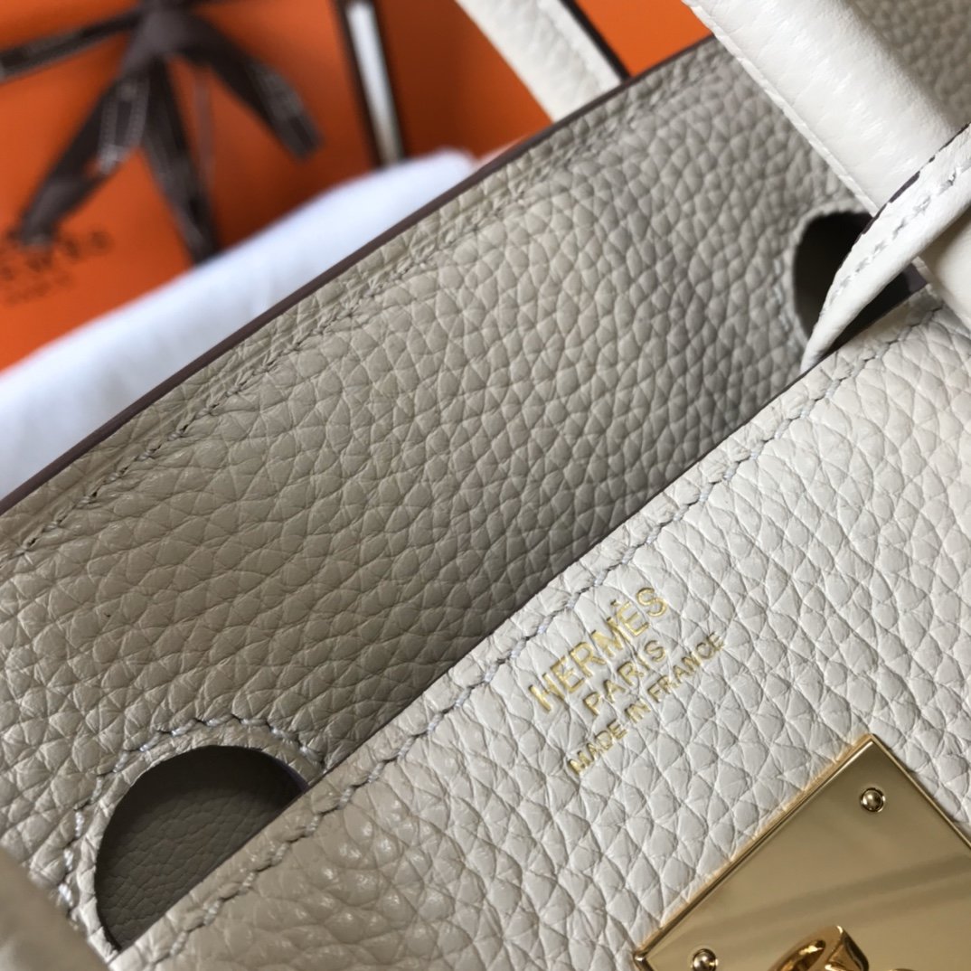 GLAMI Birkin Cream With Gold Hardware Bag For Women, Handbags, Shoulder Bags 30cm/12in