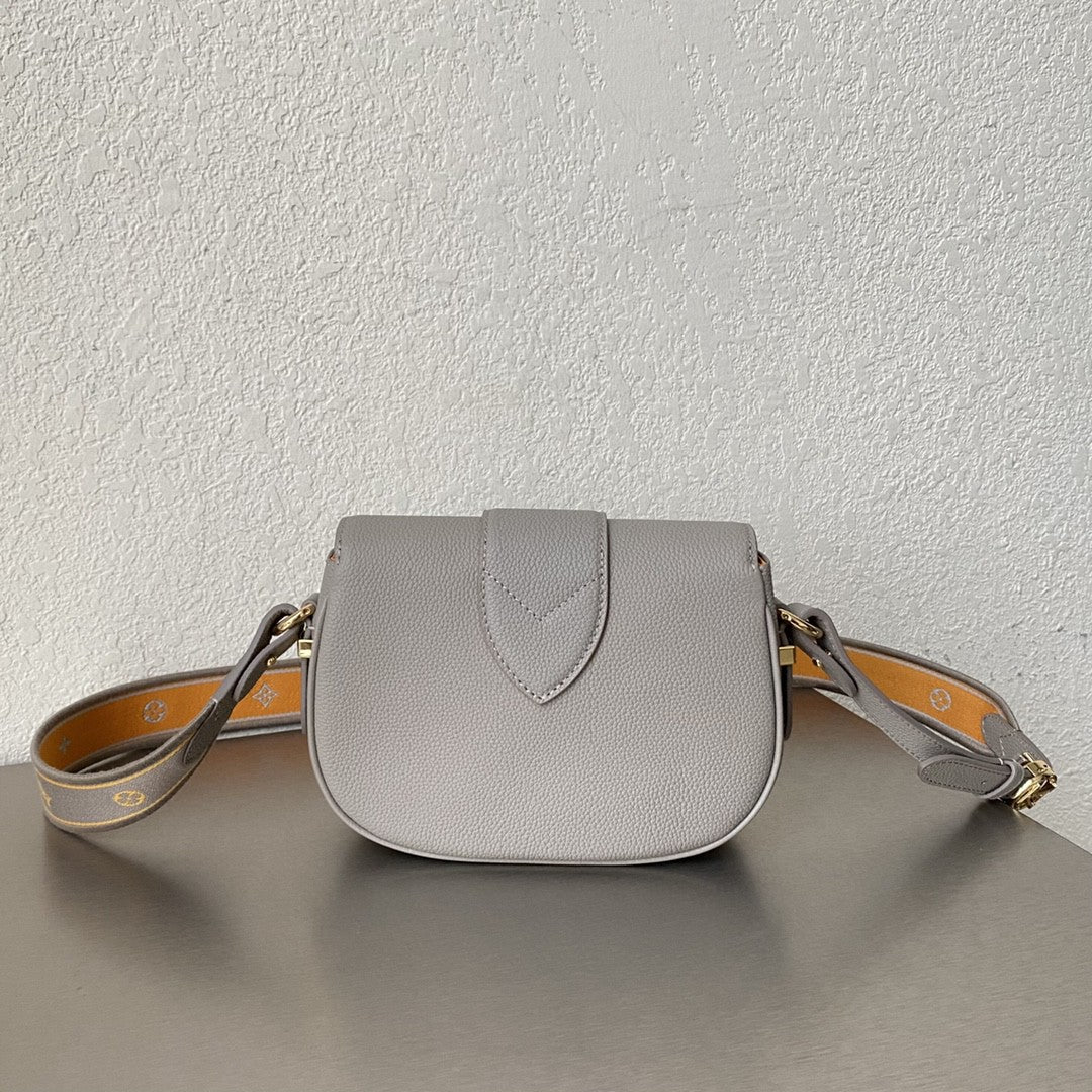LV Point 9 Create By Nicolas GhesquieÃŒâ‚¬re With Monogram GlamIower 9.1in/22cm Grey For Women LV M55946