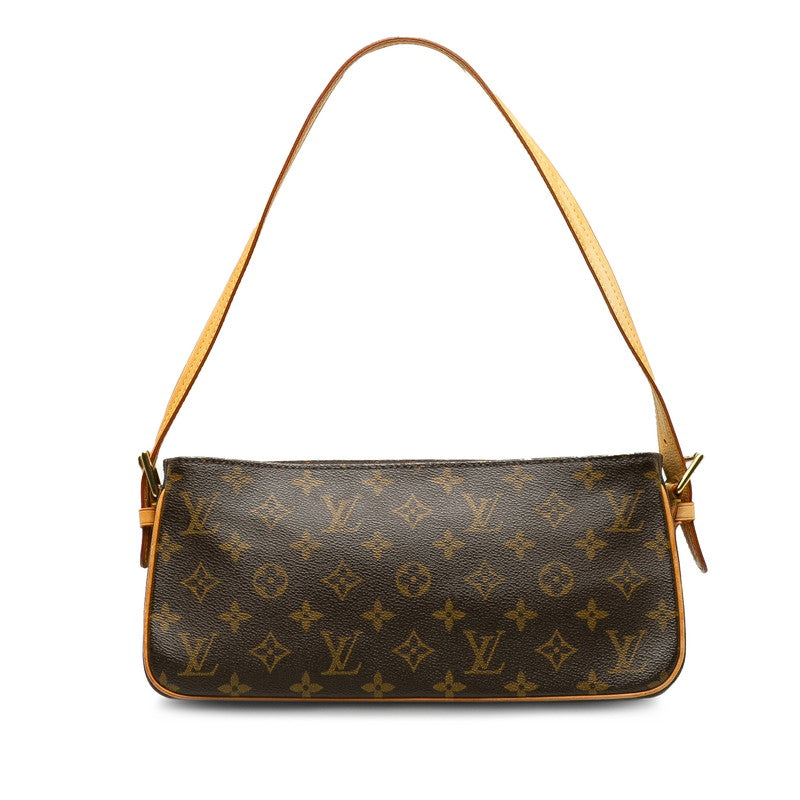 Louis Vuitton Monogram M51164 Shoulder Bag PVC/Leather Brown