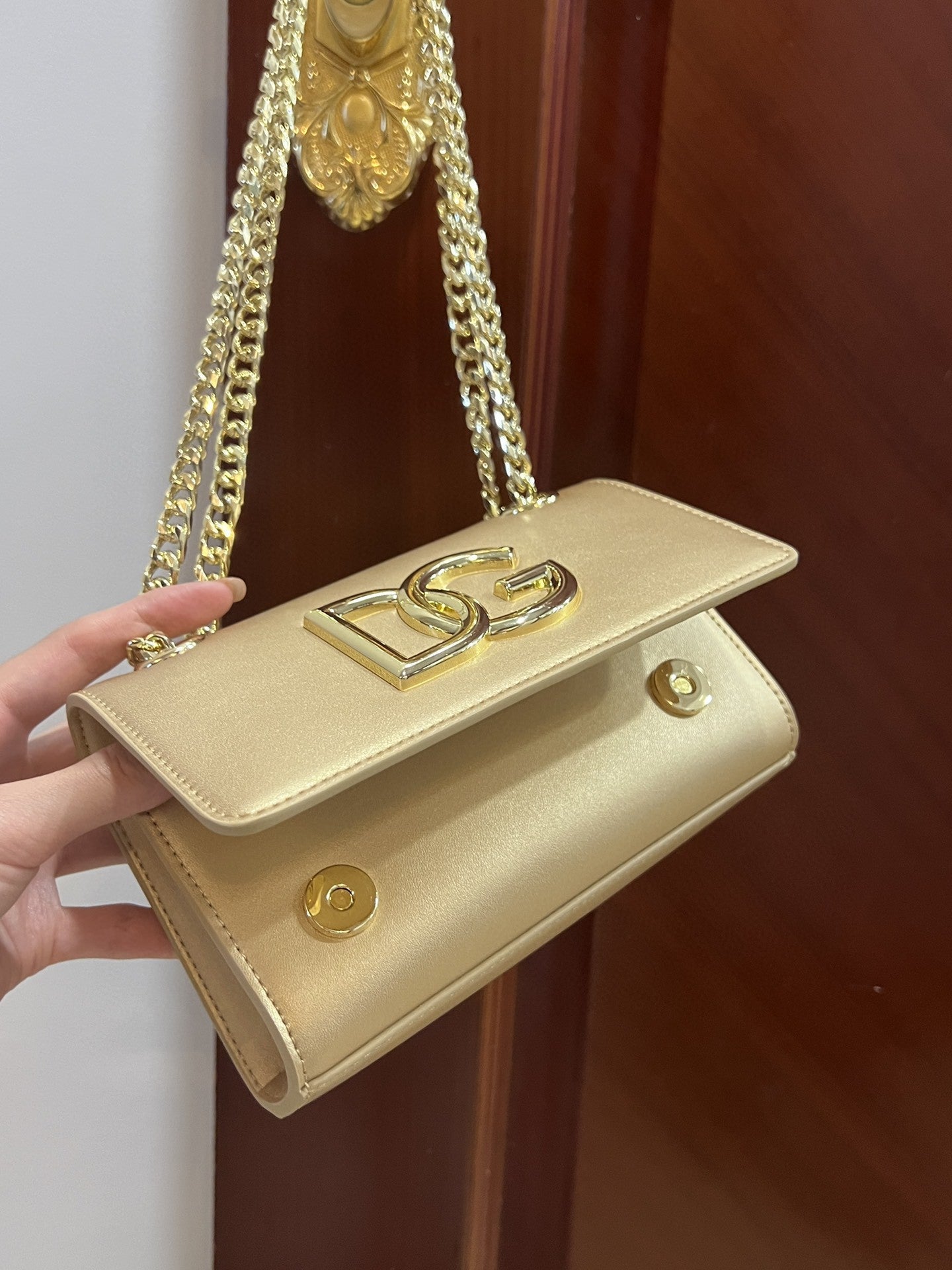 GLAMI Polished 3.5 Phone Bag Gold For Women 7.3in/19cm GLAMI
