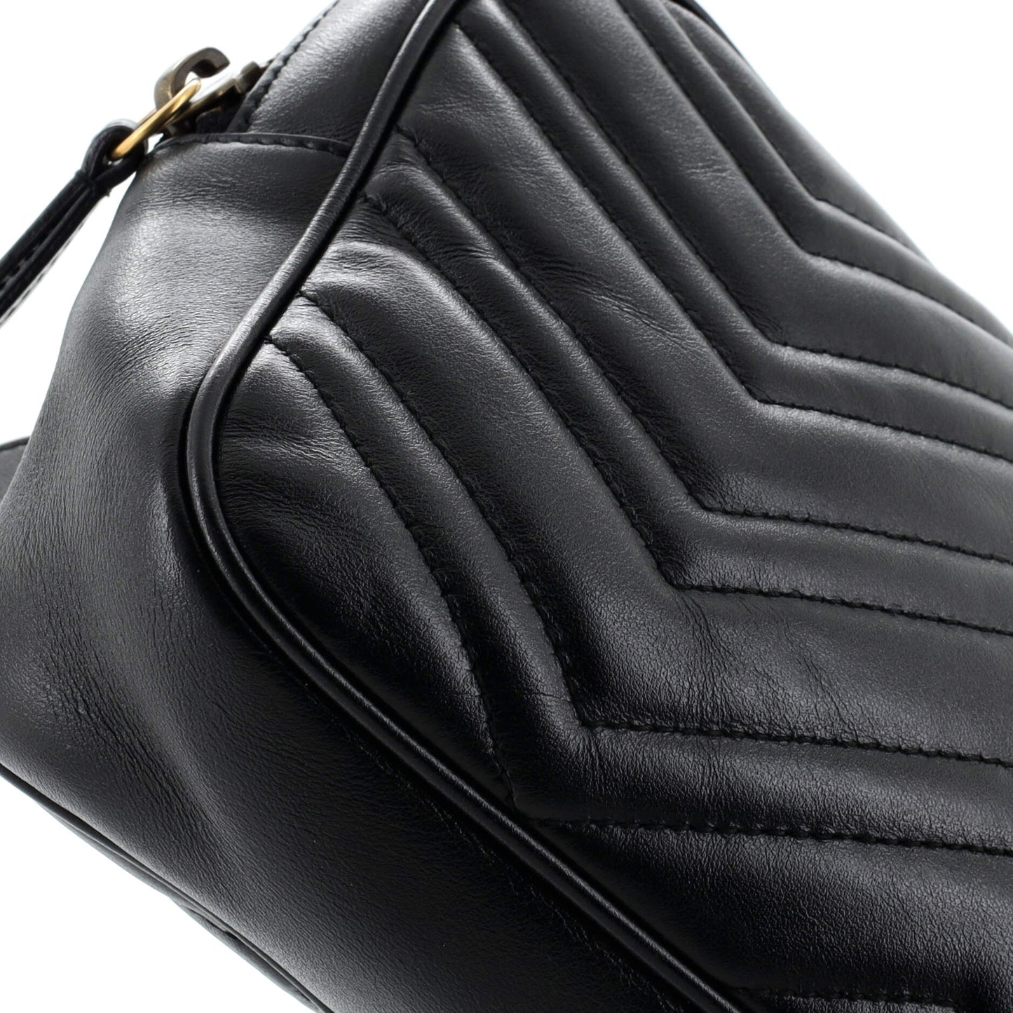 GG Marmont Square Belt Bag Matelasse Leather
