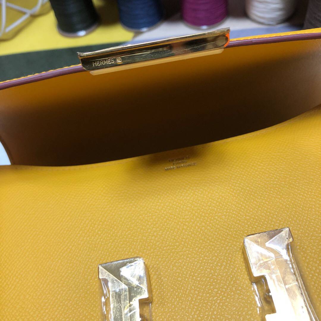 GLAMI ConstanGLAMI 23 Epsom Yellow For Women, WomenÃ¢â‚¬â„¢s Handbags, Shoulder Bags 9.4in/23cm