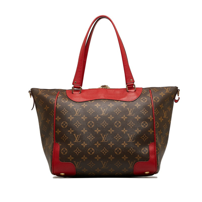 Louis Vuitton Monogram Estrayer MM Tortoise Bag 2WAY M51193 Coquimbo Red Brown PVC Leather Ladies Louis Vuitton