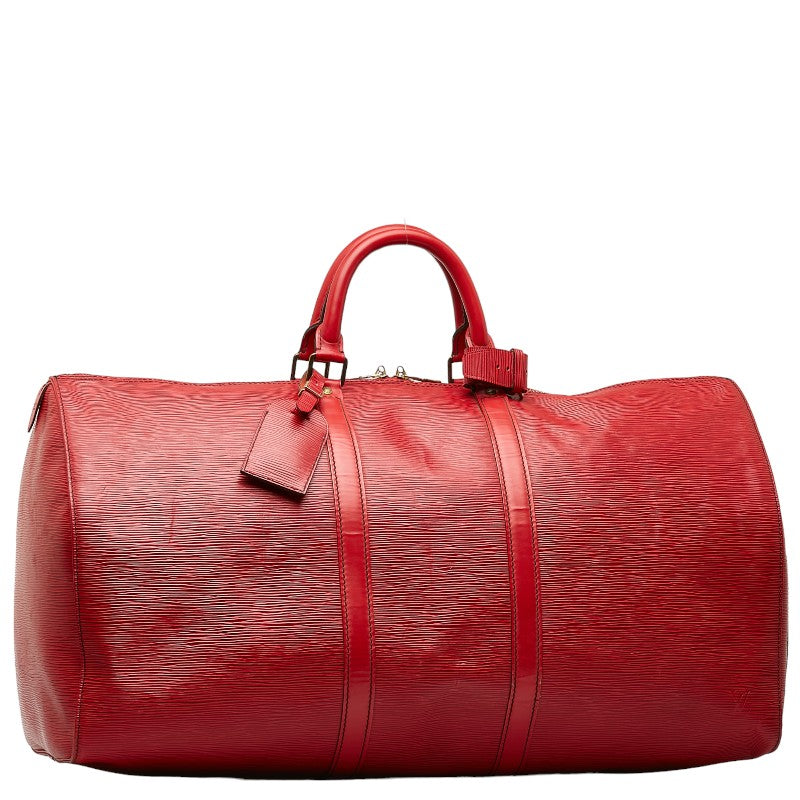 Louis Vuitton Louis Vuitton M42957 Boston Bag Leather Castilian Red