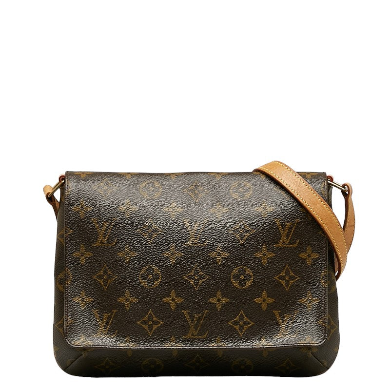Louis Vuitton Monogram Muset Tango Long Shoulder Bag M51388 Brown PVC Leather  Louis Vuitton