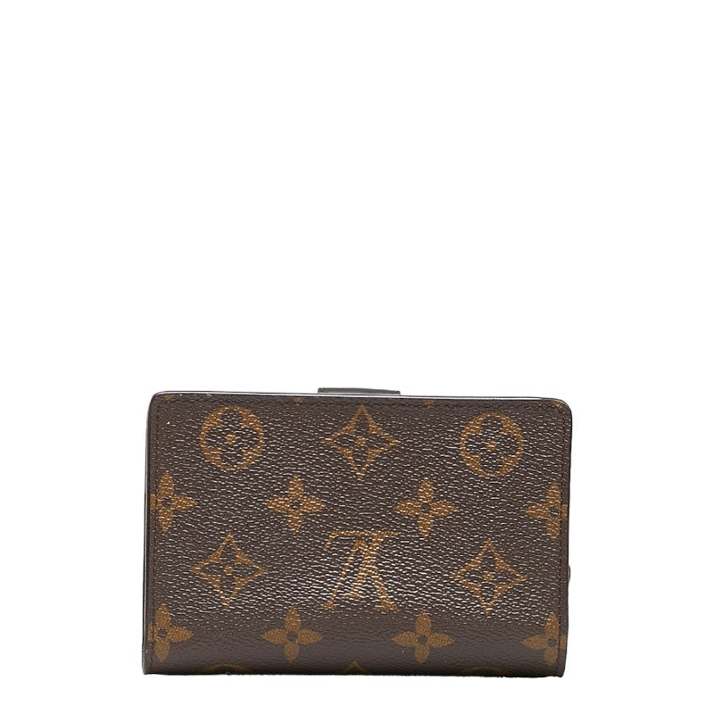 Louis Vuitton Monogram Giant Reverse Portfolio Juliet Double Folded Wallet M69432 Marlon Brown PVC Leather  Louis Vuitton