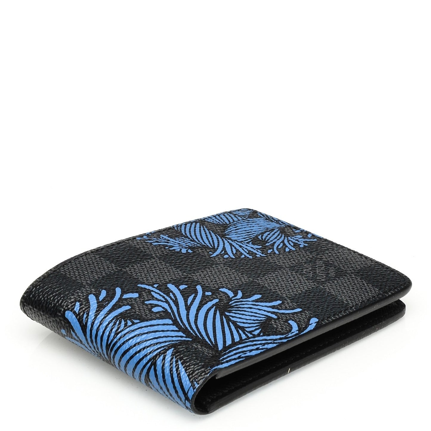 GLM-Damier Graphite Blue Rope Slender Wallet