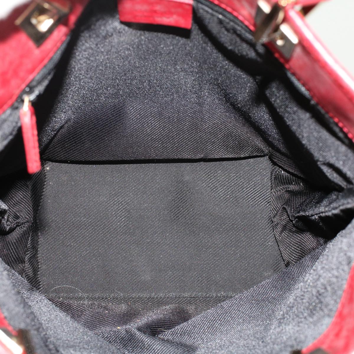GUCCI GG Canvas Hand Bag Red 0021099 50163