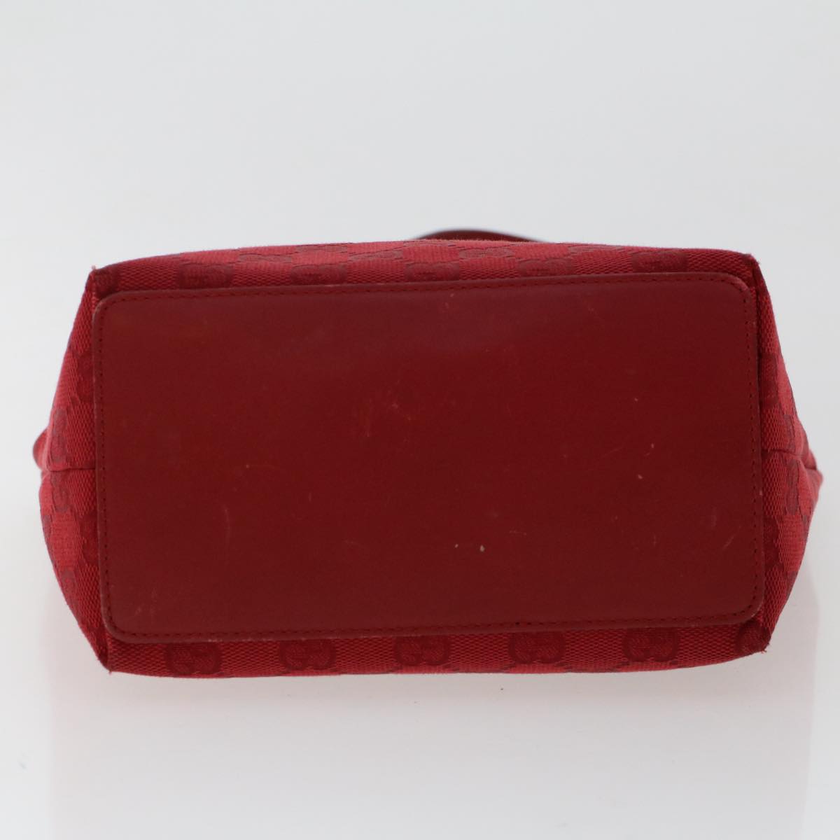 GUCCI GG Canvas Hand Bag Red 0021099 50163