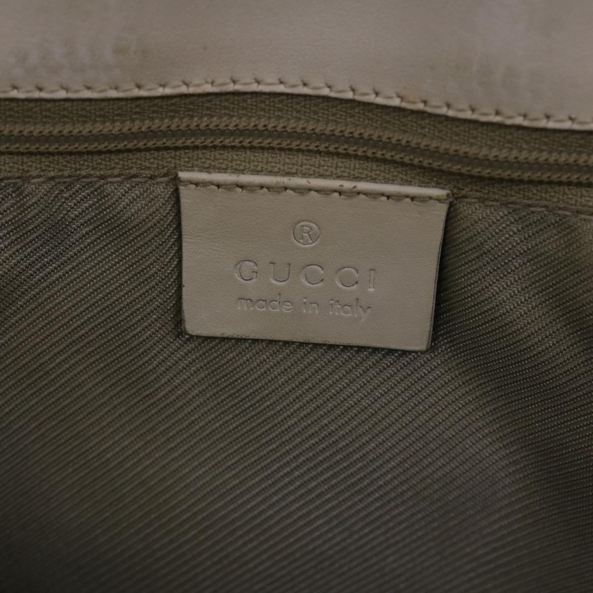 GUCCI GG Canvas Tote Bag Light Blue White 50181