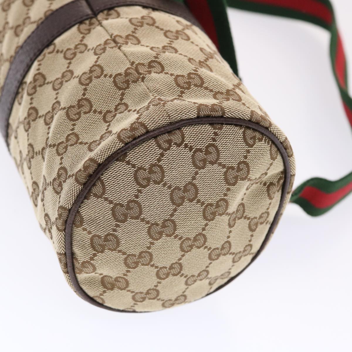 GUCCI GG Canvas Web Sherry Line Shoulder Bag & Yoga Mat 63""x25.6"" 50207A