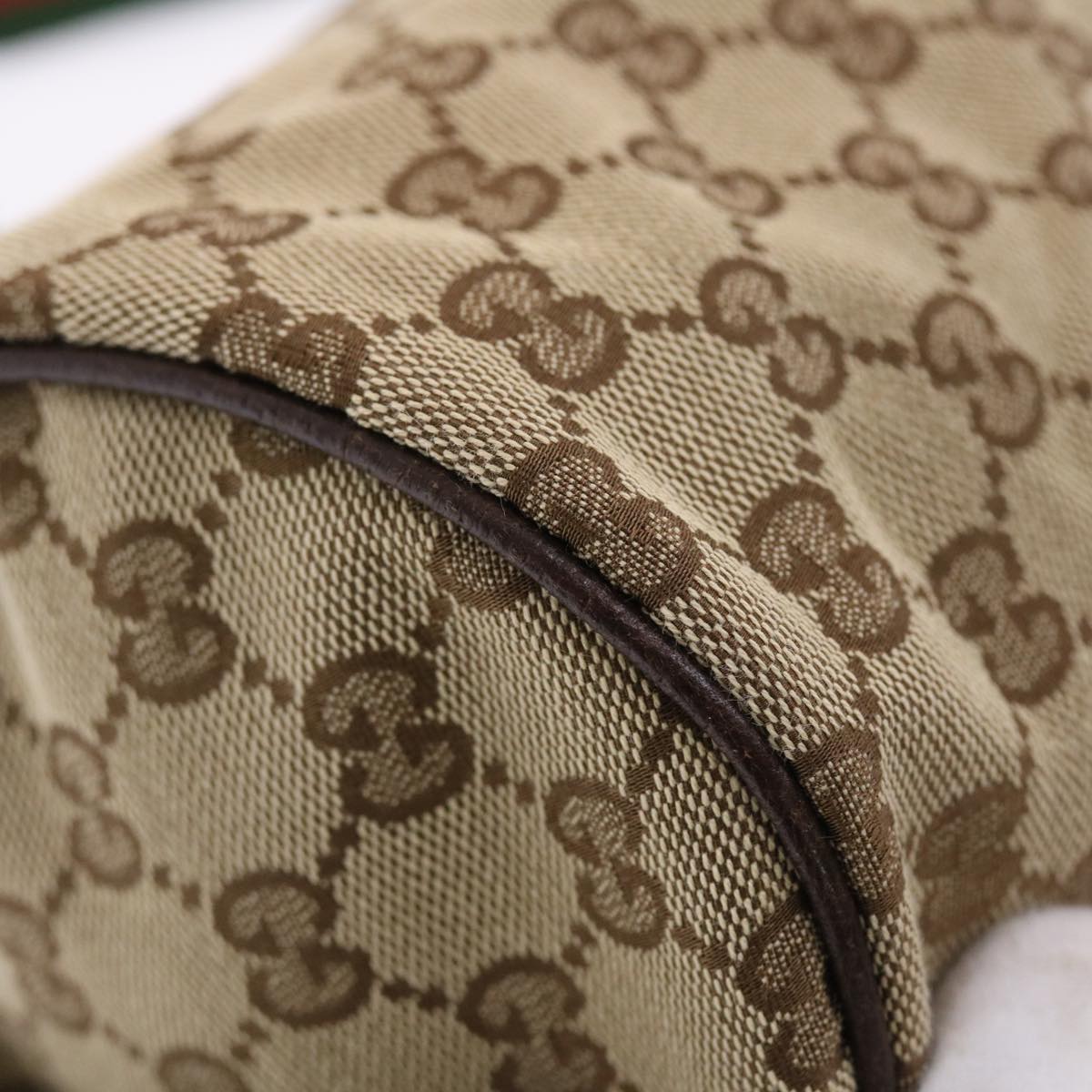 GUCCI GG Canvas Web Sherry Line Shoulder Bag & Yoga Mat 63""x25.6"" 50207A