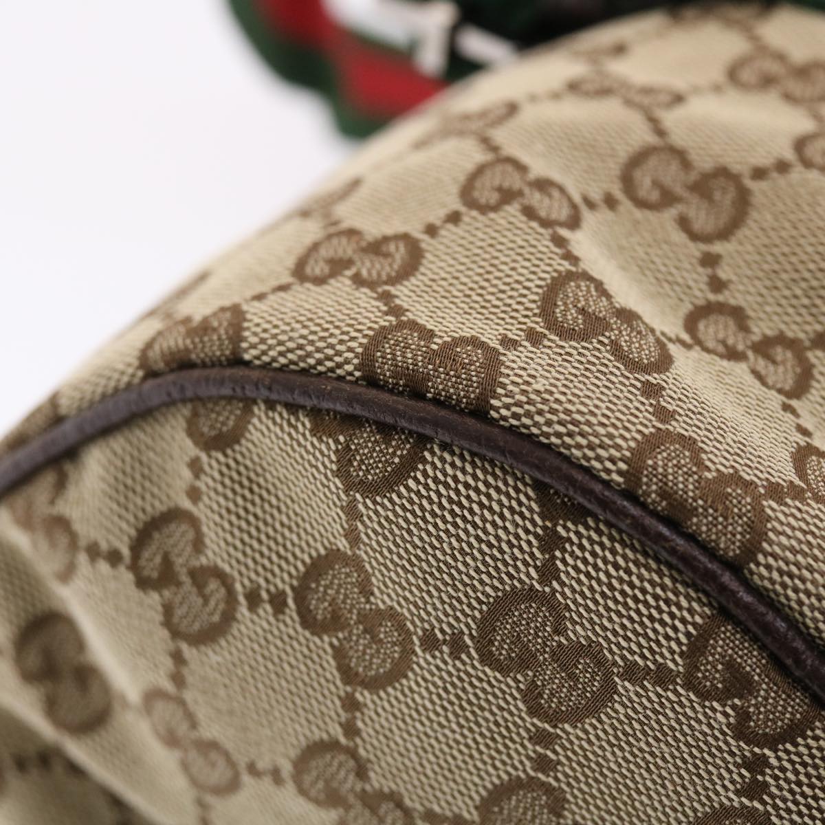 GUCCI GG Canvas Web Sherry Line Shoulder Bag & Yoga Mat 63""x25.6"" 50207A