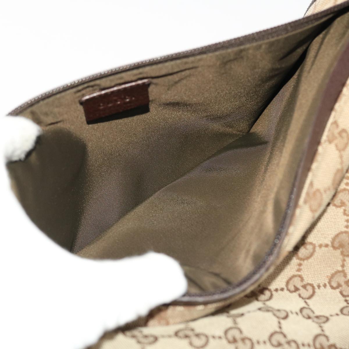 GUCCI GG Canvas Web Sherry Line Shoulder Bag & Yoga Mat 63""x25.6"" 50207A