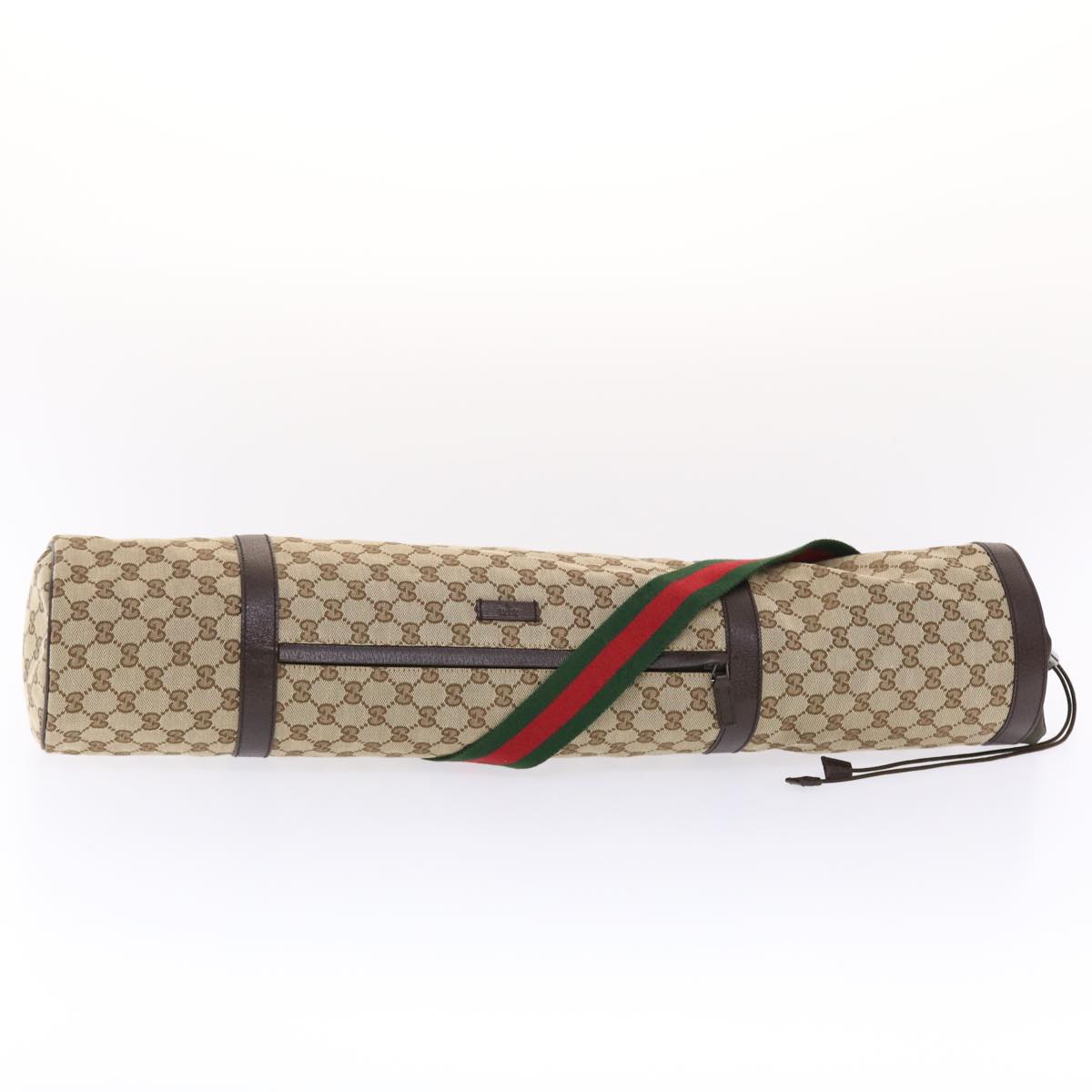GUCCI GG Canvas Web Sherry Line Shoulder Bag & Yoga Mat 63""x25.6"" 50207A