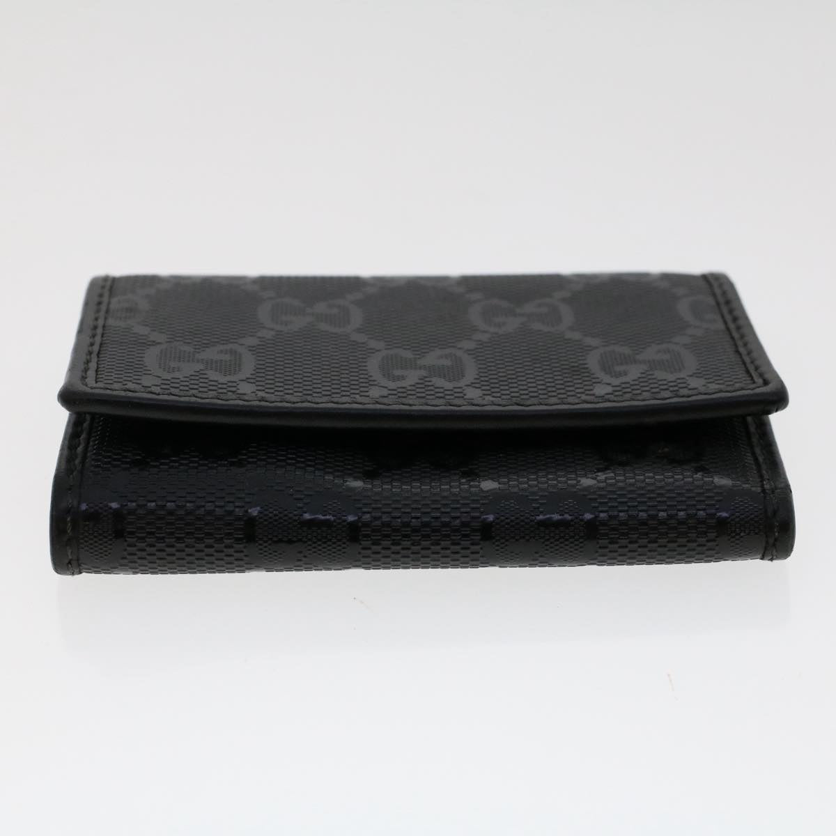 GUCCI GG Canvas Key Case Black 138093 50222