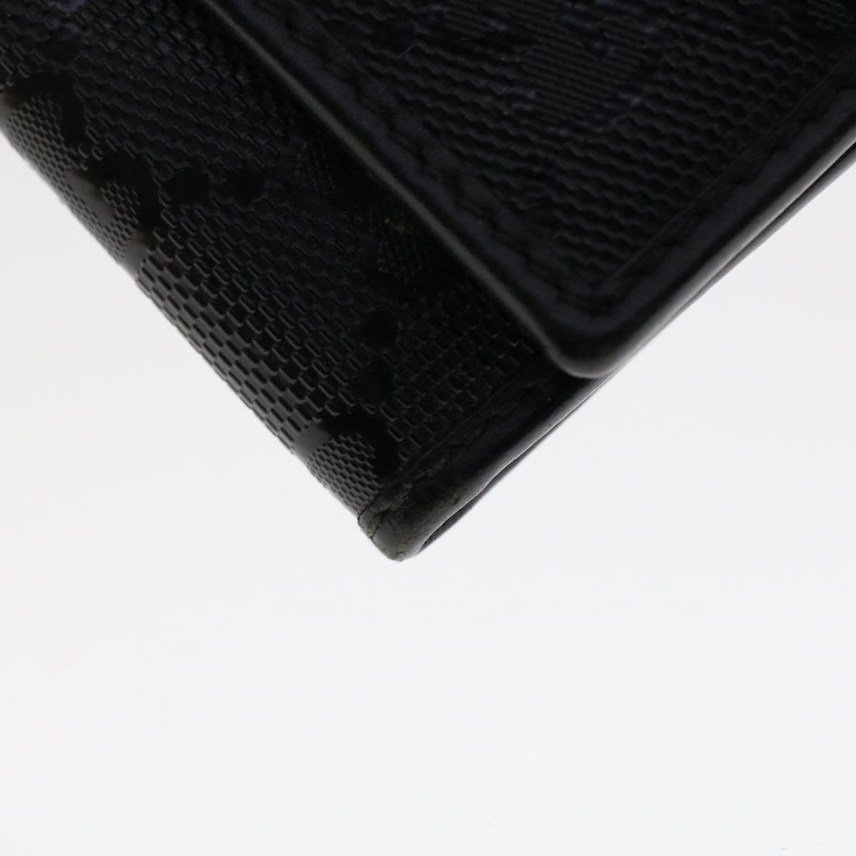 GUCCI GG Canvas Key Case Black 138093 50222